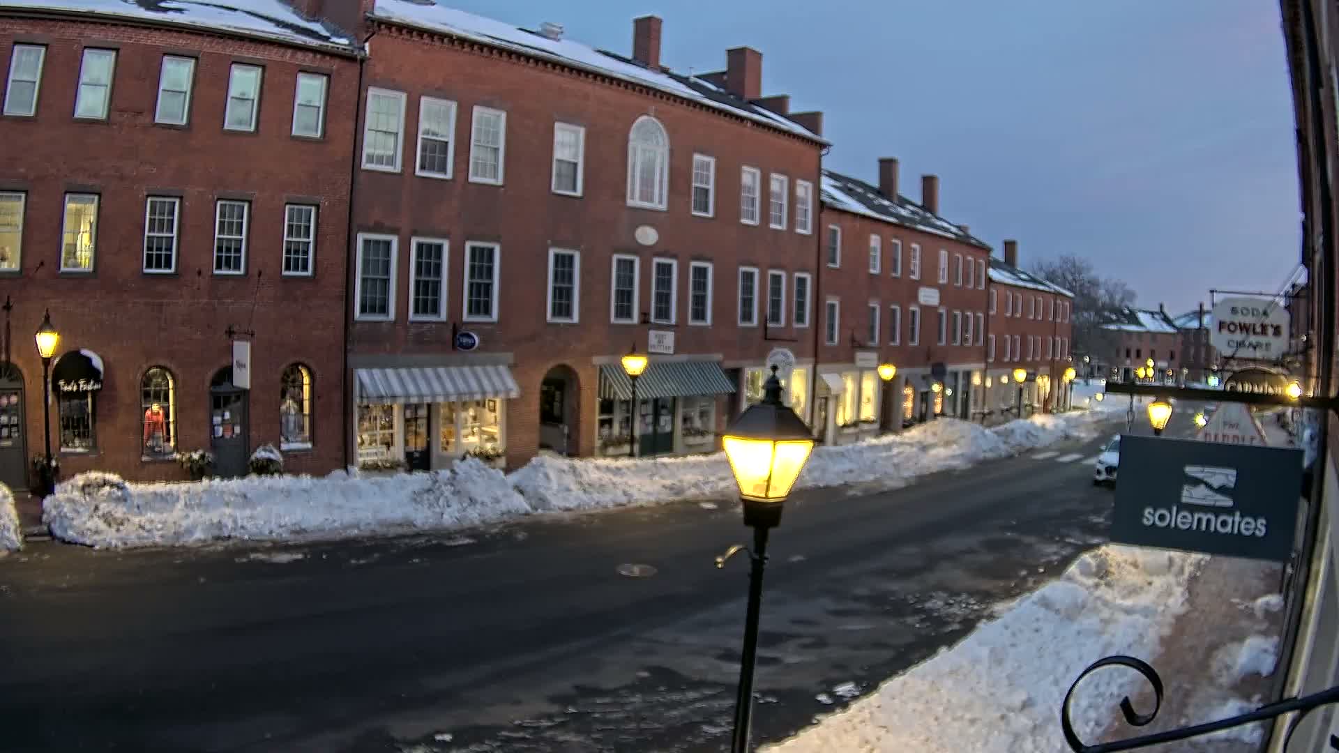 Newburyport, State Street North View Live Cam - Newburyport, Essex, Massachusetts, USA