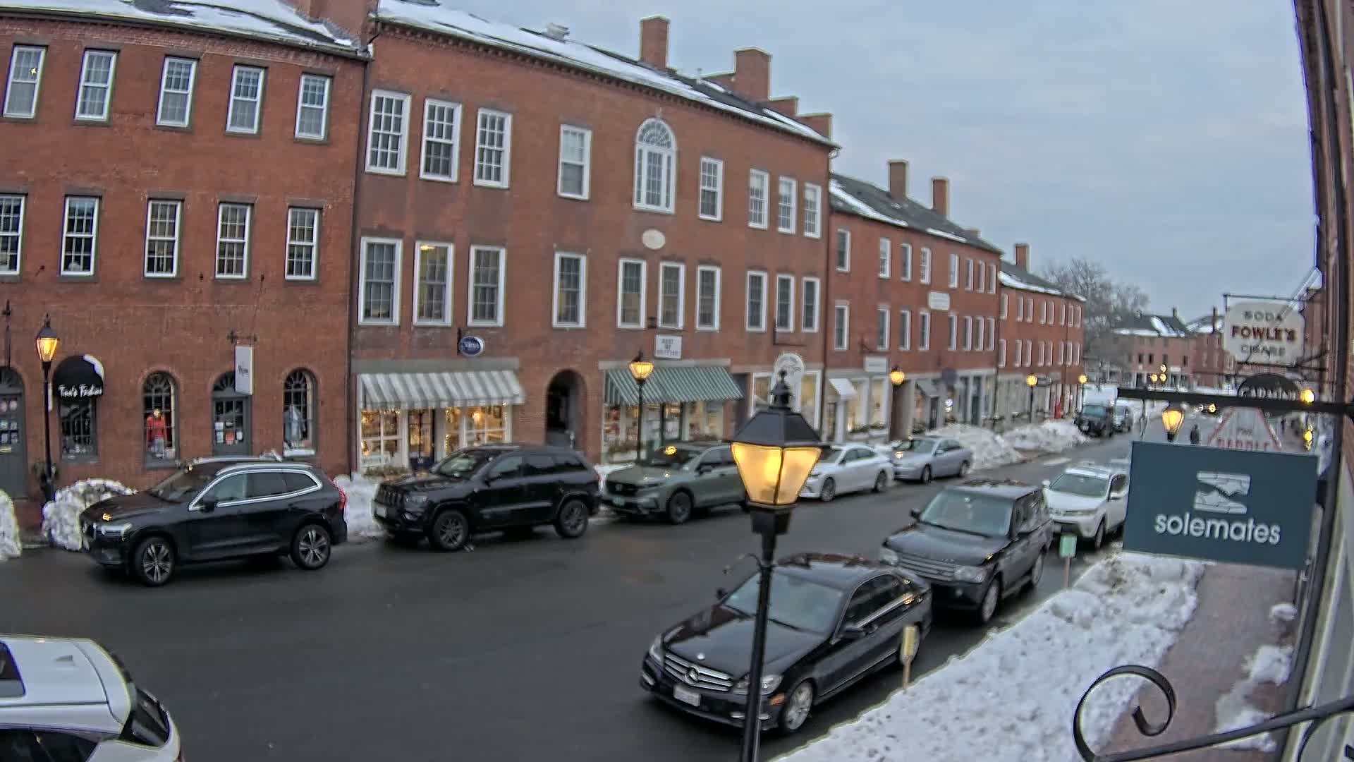 Newburyport, State Street North View Live Cam - Newburyport, Essex, Massachusetts, USA