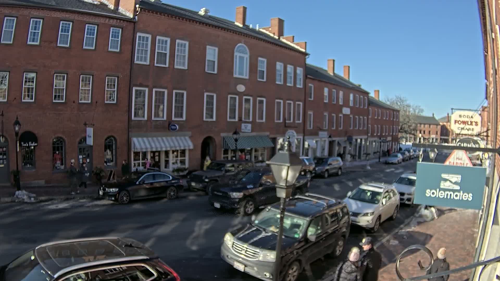 Newburyport, State Street North View Live Cam - Newburyport, Essex, Massachusetts, USA