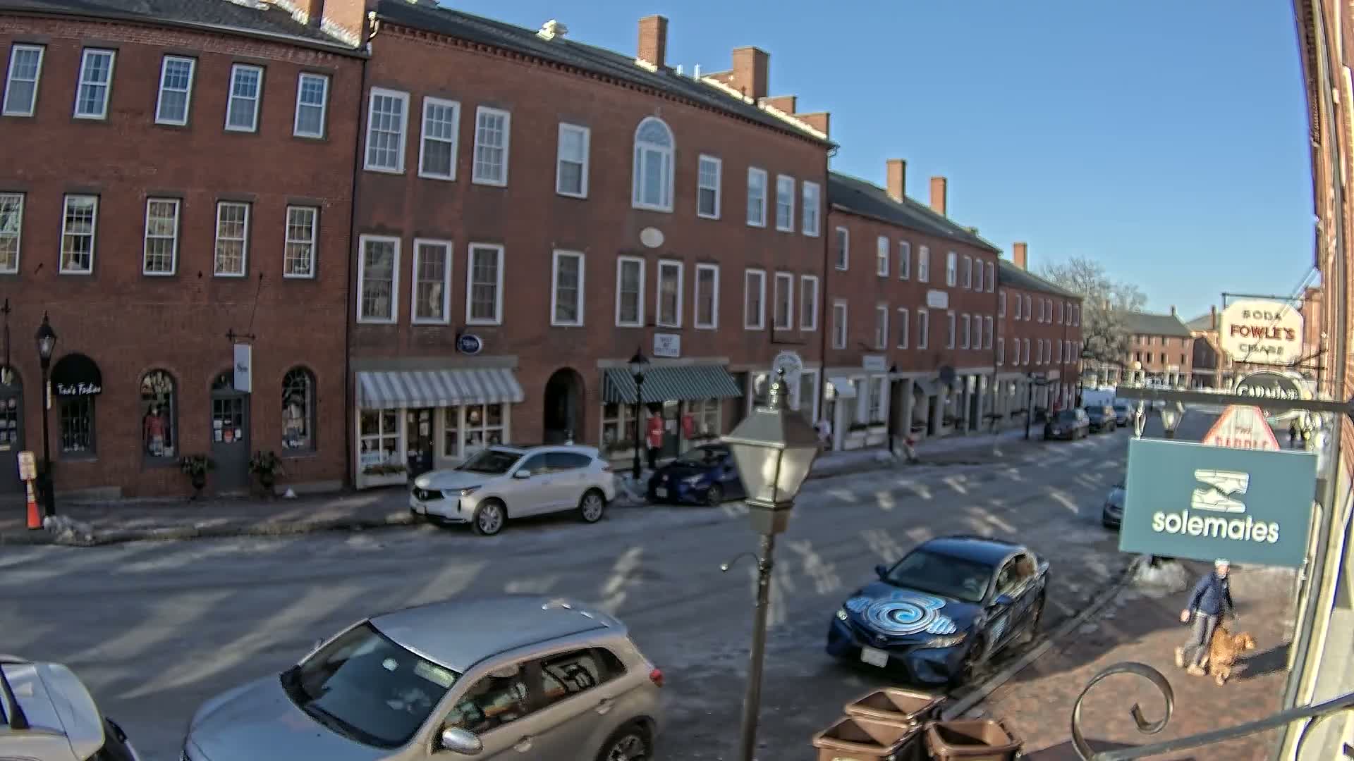 Newburyport, State Street North View Live Cam - Newburyport, Essex, Massachusetts, USA
