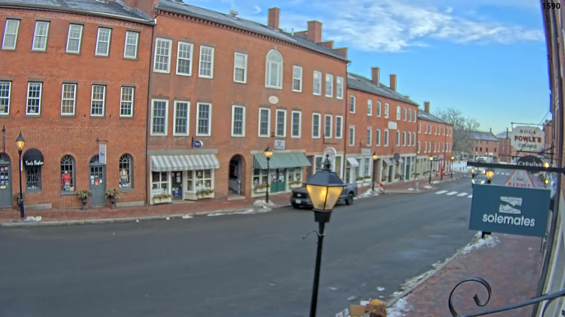 Newburyport, State Street North View Live Cam - Newburyport, Essex, Massachusetts, USA