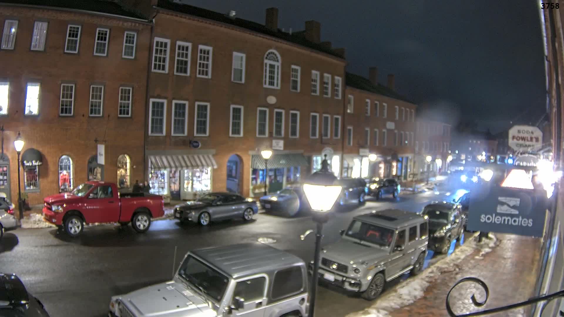 Newburyport, State Street North View Live Cam - Newburyport, Essex, Massachusetts, USA