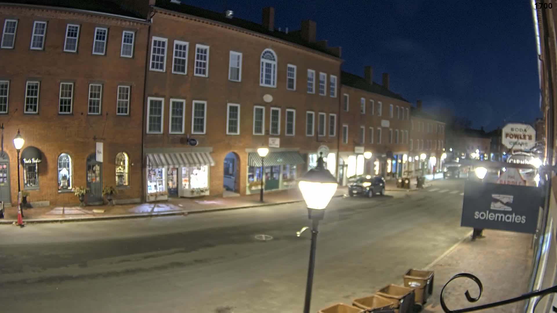 Newburyport, State Street North View Live Cam - Newburyport, Essex, Massachusetts, USA