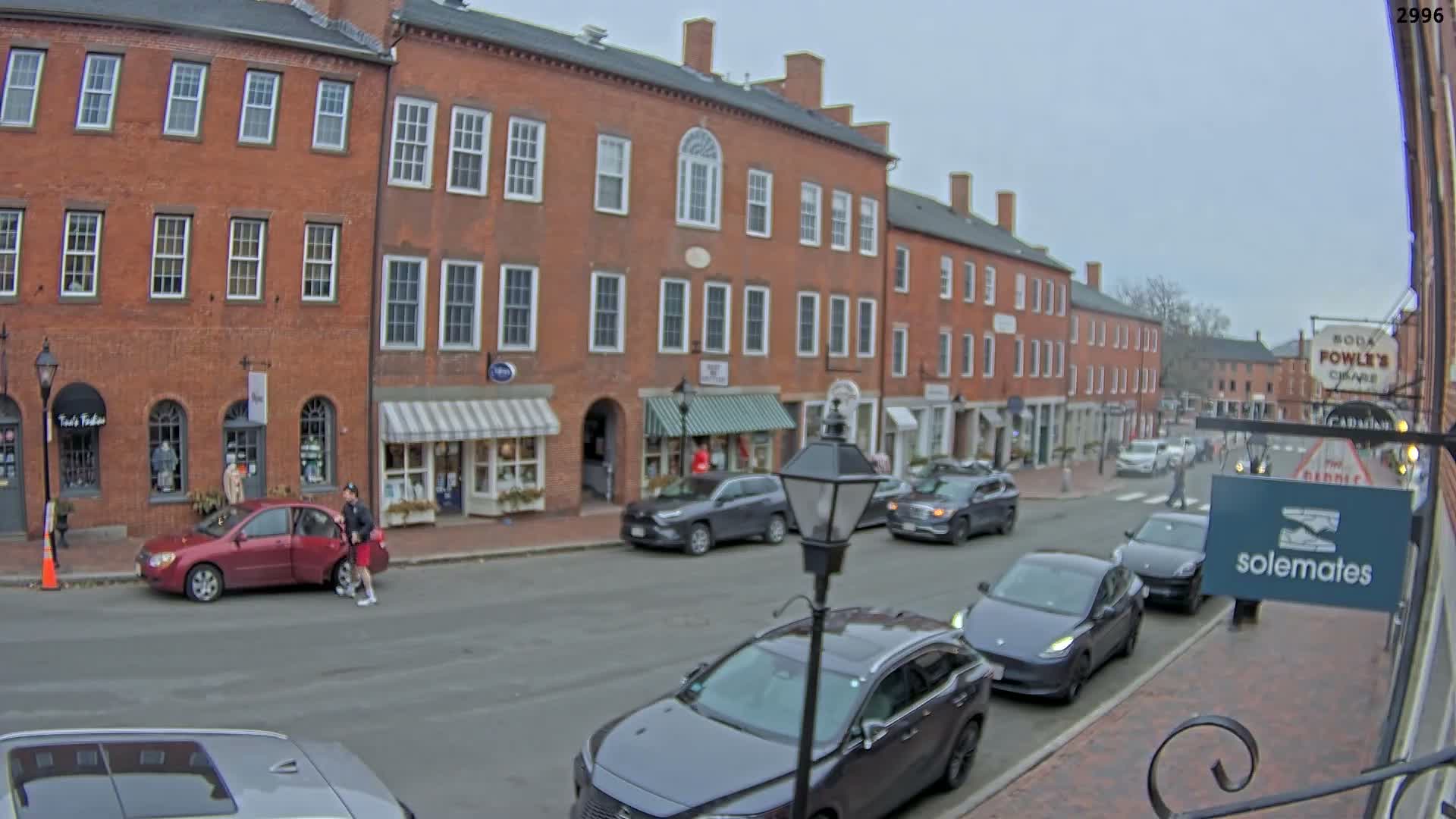 Newburyport, State Street North View Live Cam - Newburyport, Essex, Massachusetts, USA
