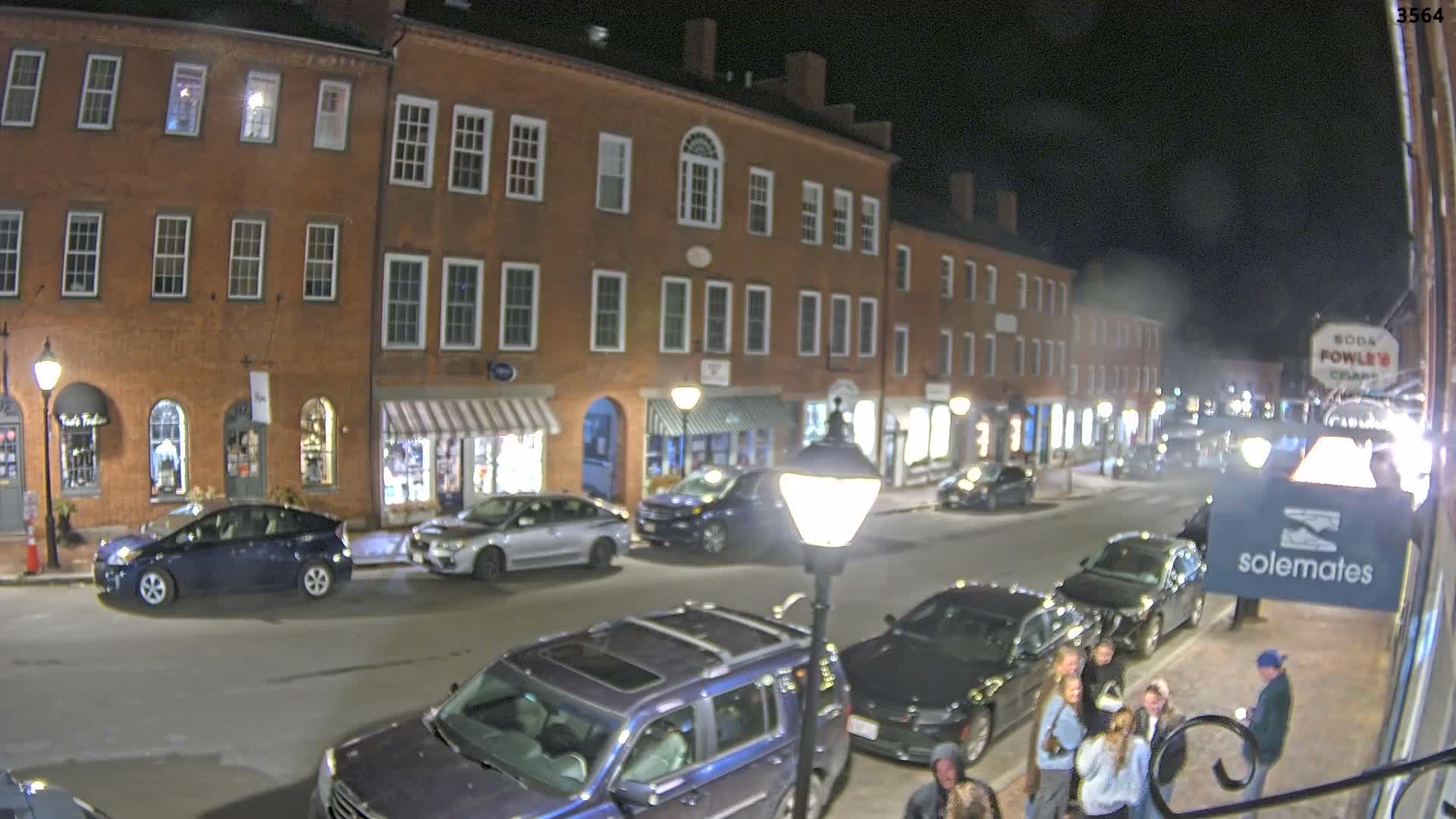 Newburyport, State Street North View Live Cam - Newburyport, Essex, Massachusetts, USA