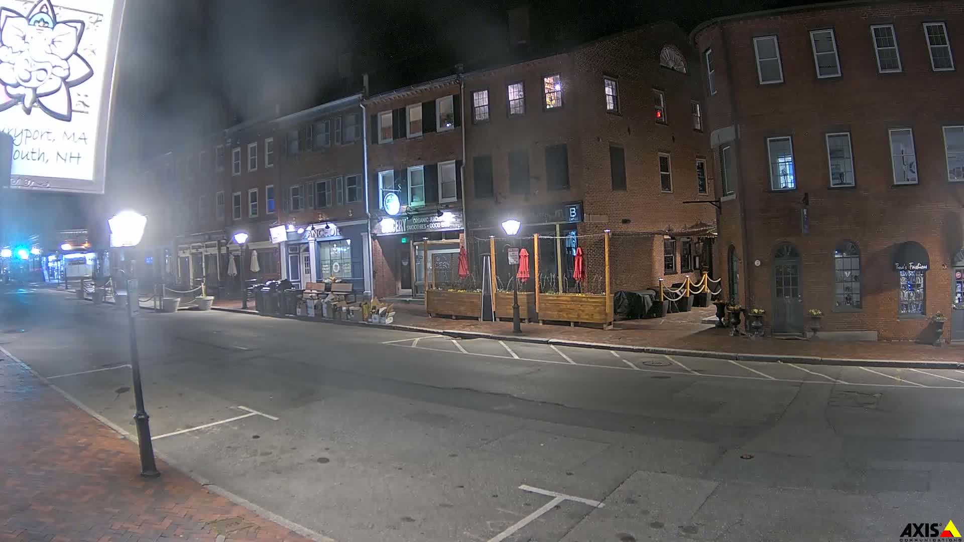 Newburyport, State Street South View Live Cam - Newburyport, Essex, Massachusetts, USA