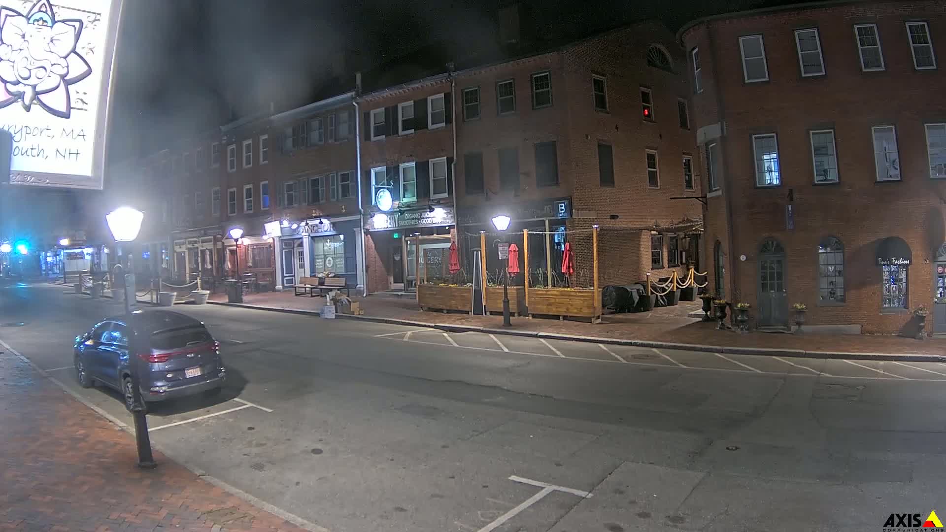 Newburyport, State Street South View Live Cam - Newburyport, Essex, Massachusetts, USA
