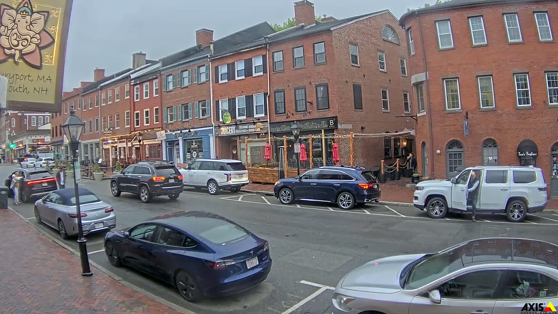 Newburyport, State Street South View Live Cam - Newburyport, Essex, Massachusetts, USA