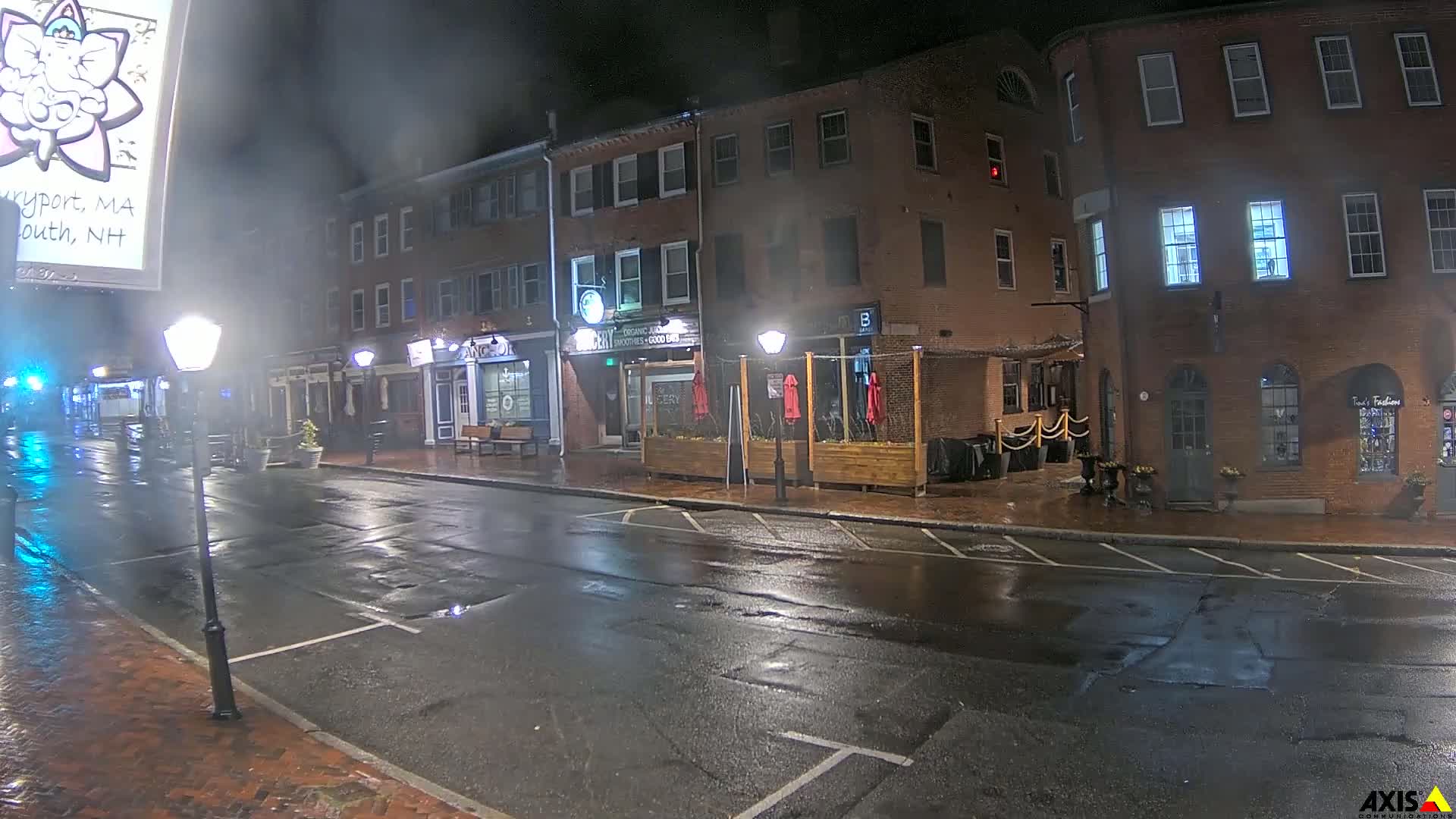 Newburyport, State Street South View Live Cam - Newburyport, Essex, Massachusetts, USA