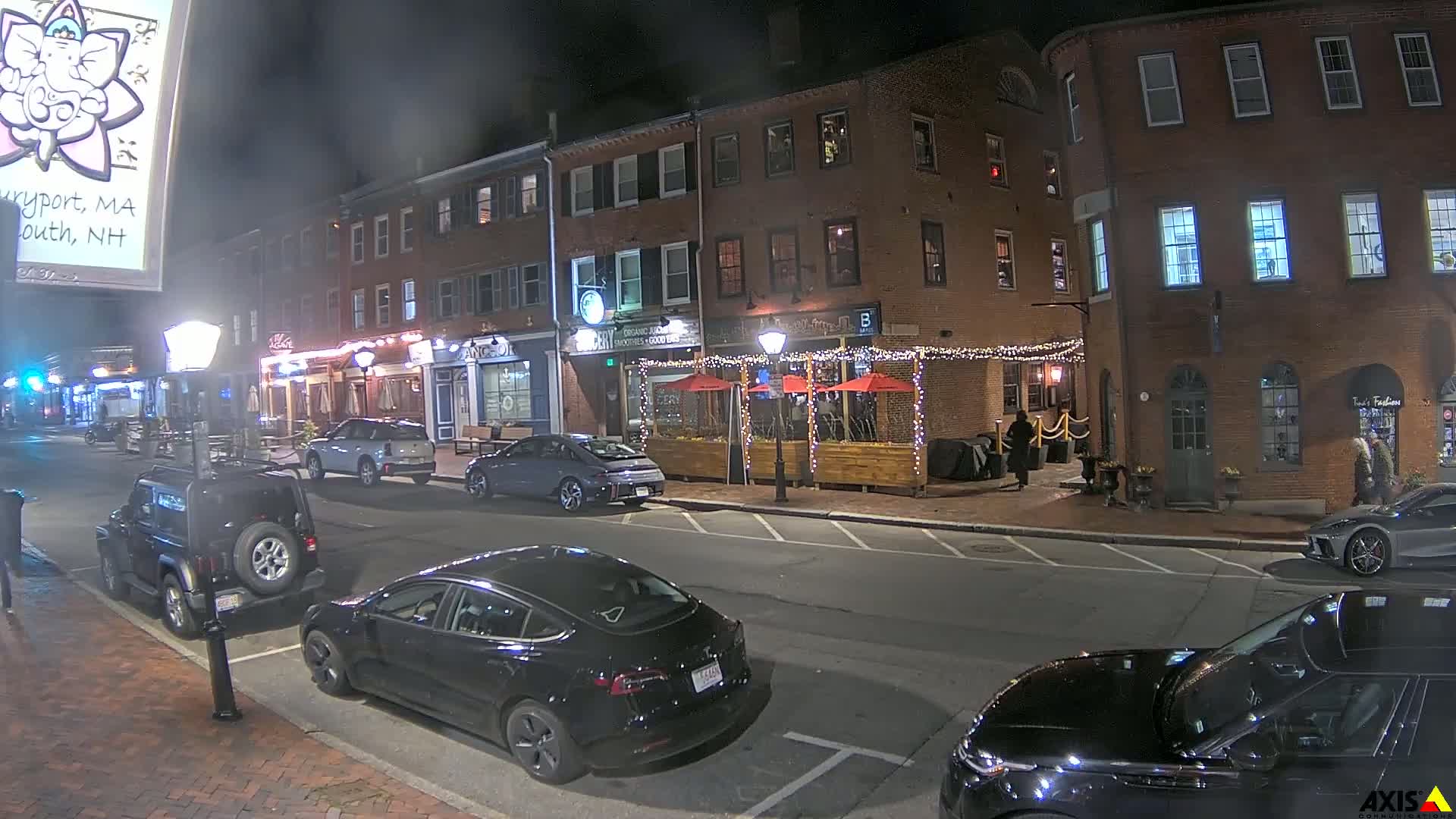 Newburyport, State Street South View Live Cam - Newburyport, Essex, Massachusetts, USA