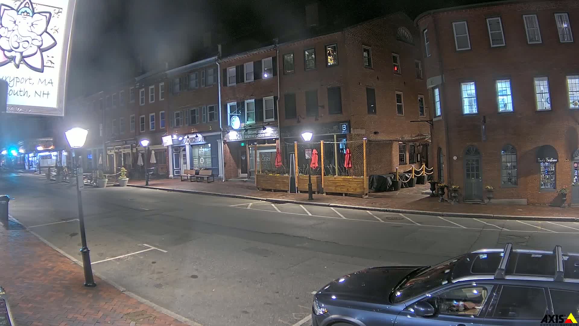 Newburyport, State Street South View Live Cam - Newburyport, Essex, Massachusetts, USA