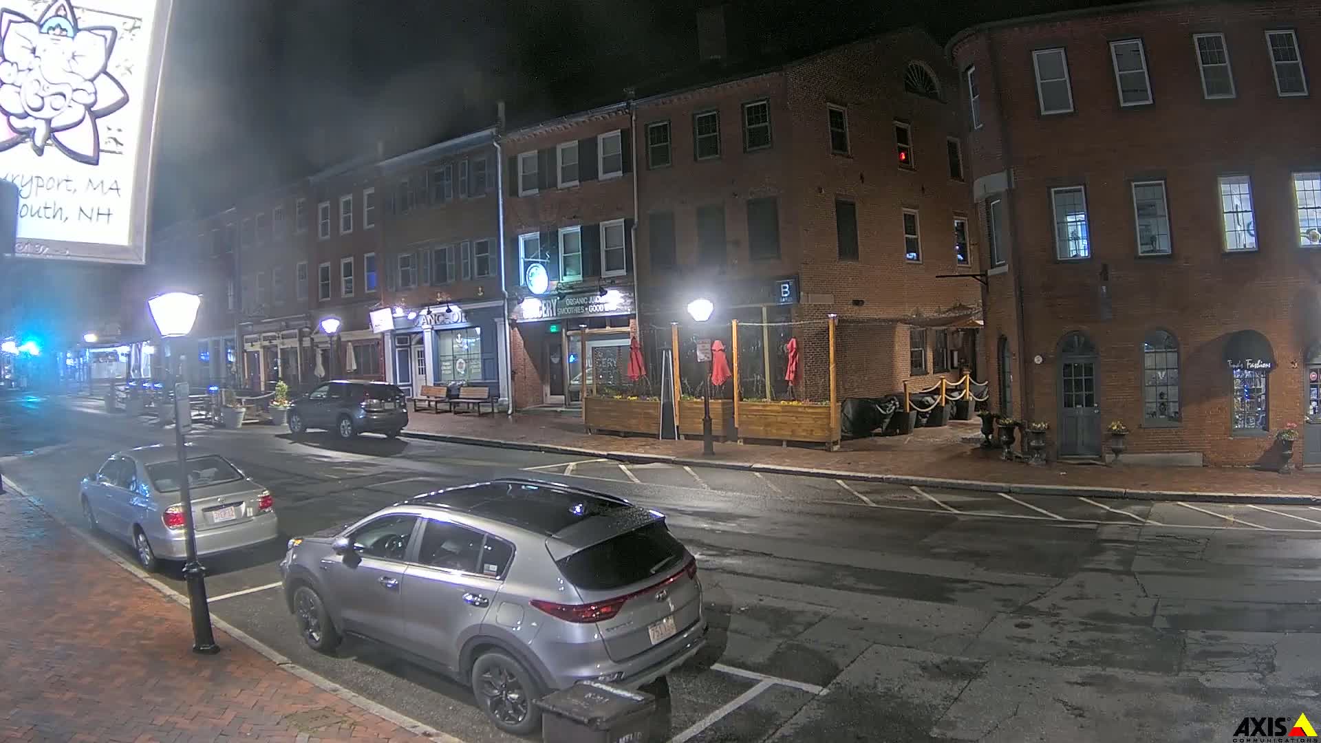 Newburyport, State Street South View Live Cam - Newburyport, Essex, Massachusetts, USA