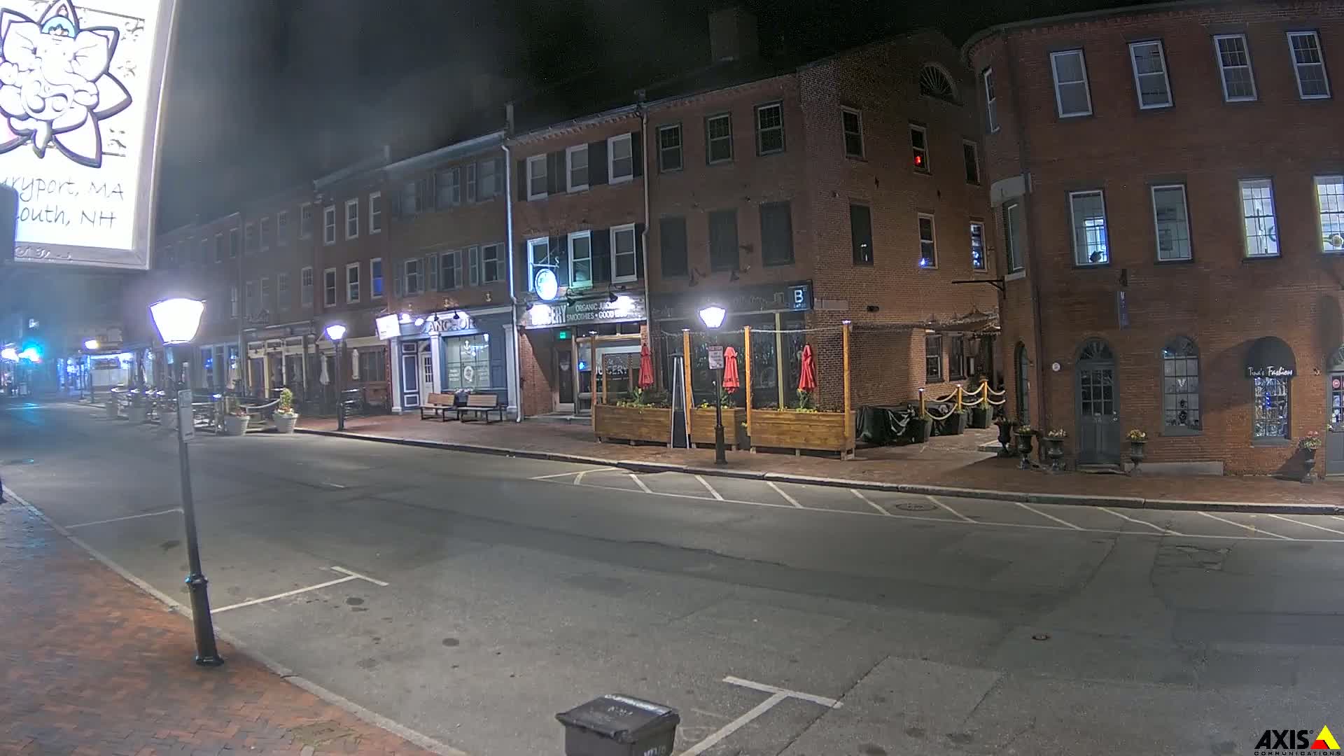 Newburyport, State Street South View Live Cam - Newburyport, Essex, Massachusetts, USA