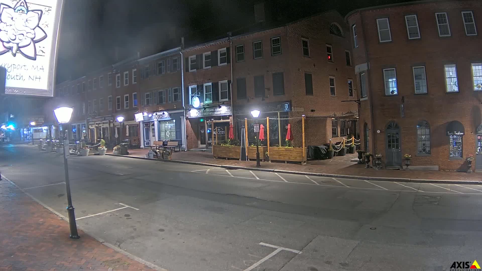 Newburyport, State Street South View Live Cam - Newburyport, Essex, Massachusetts, USA