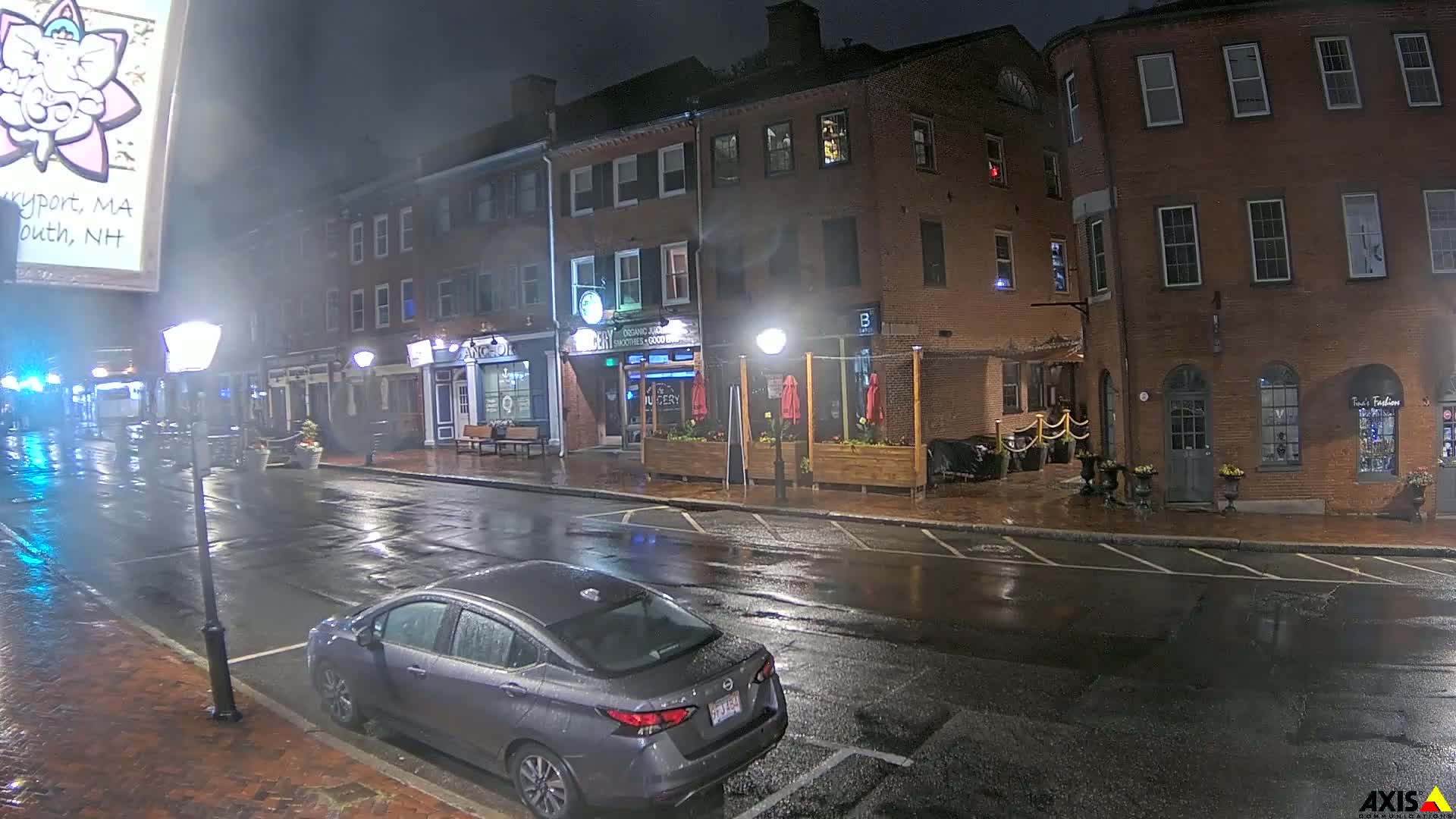Newburyport, State Street South View Live Cam - Newburyport, Essex, Massachusetts, USA