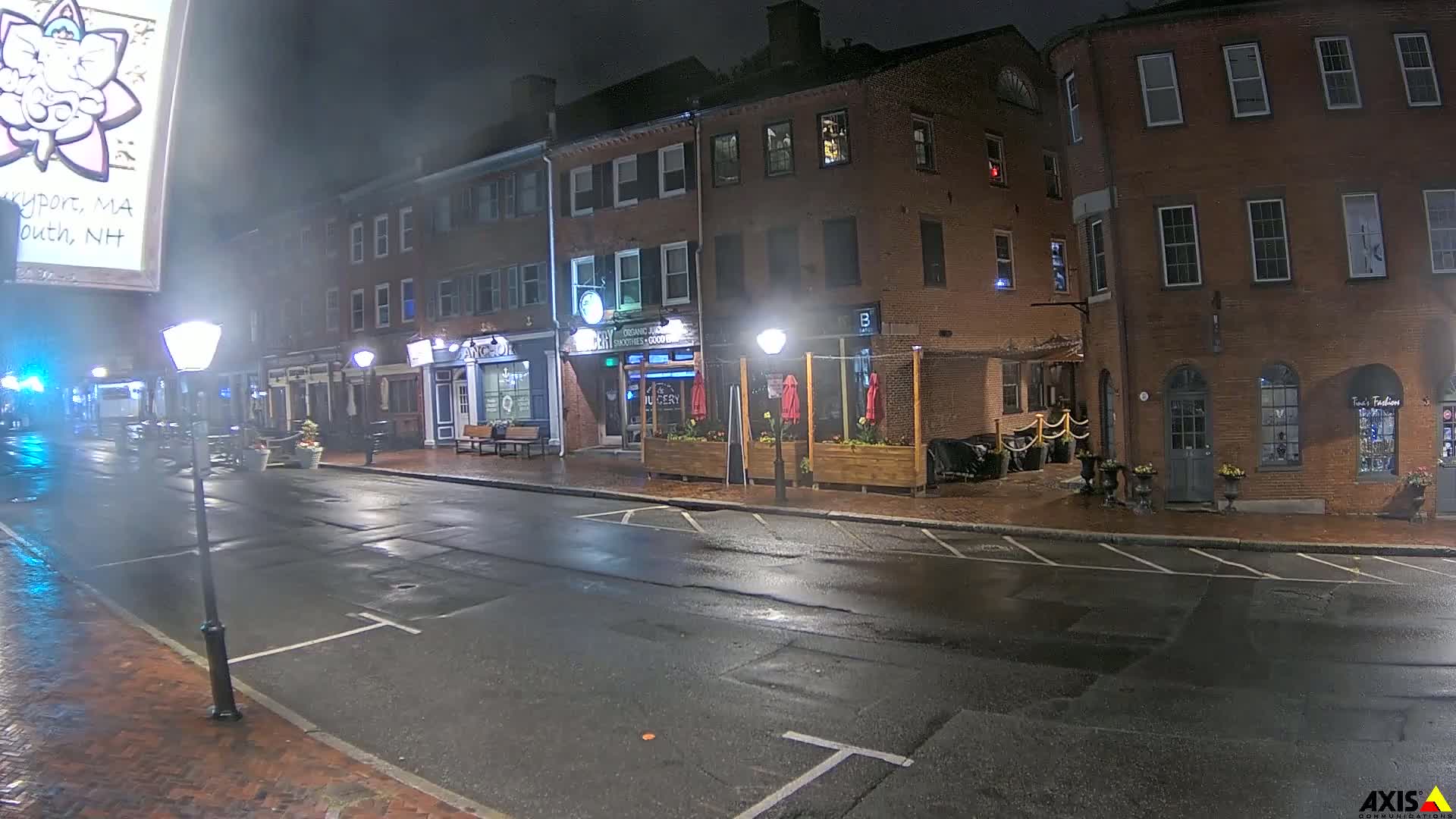 Newburyport, State Street South View Live Cam - Newburyport, Essex, Massachusetts, USA