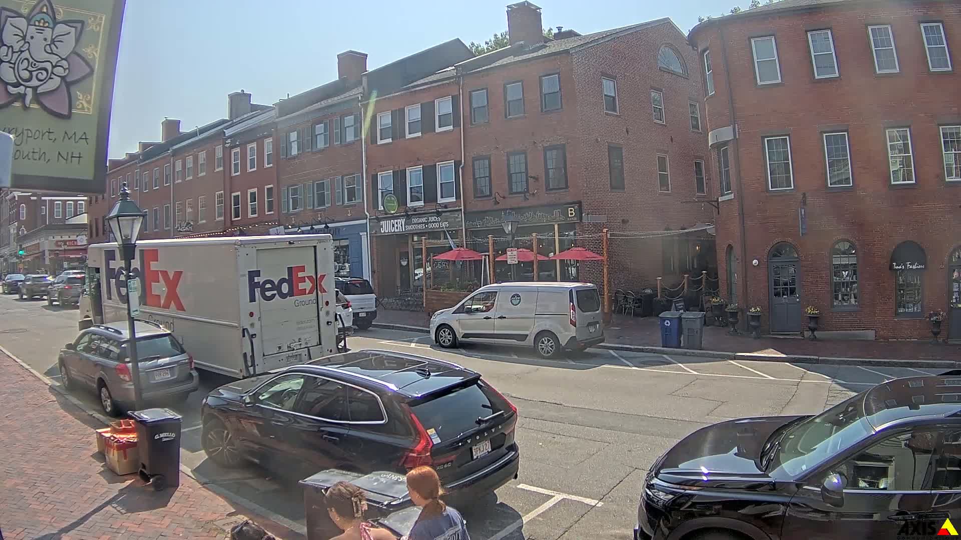 Newburyport, State Street South View Live Cam - Newburyport, Essex, Massachusetts, USA