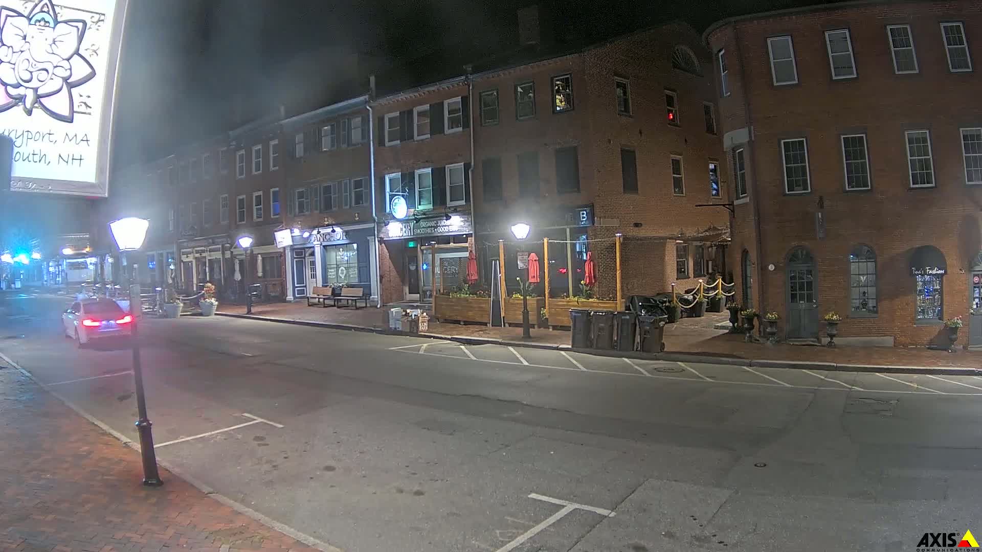 Newburyport, State Street South View Live Cam - Newburyport, Essex, Massachusetts, USA
