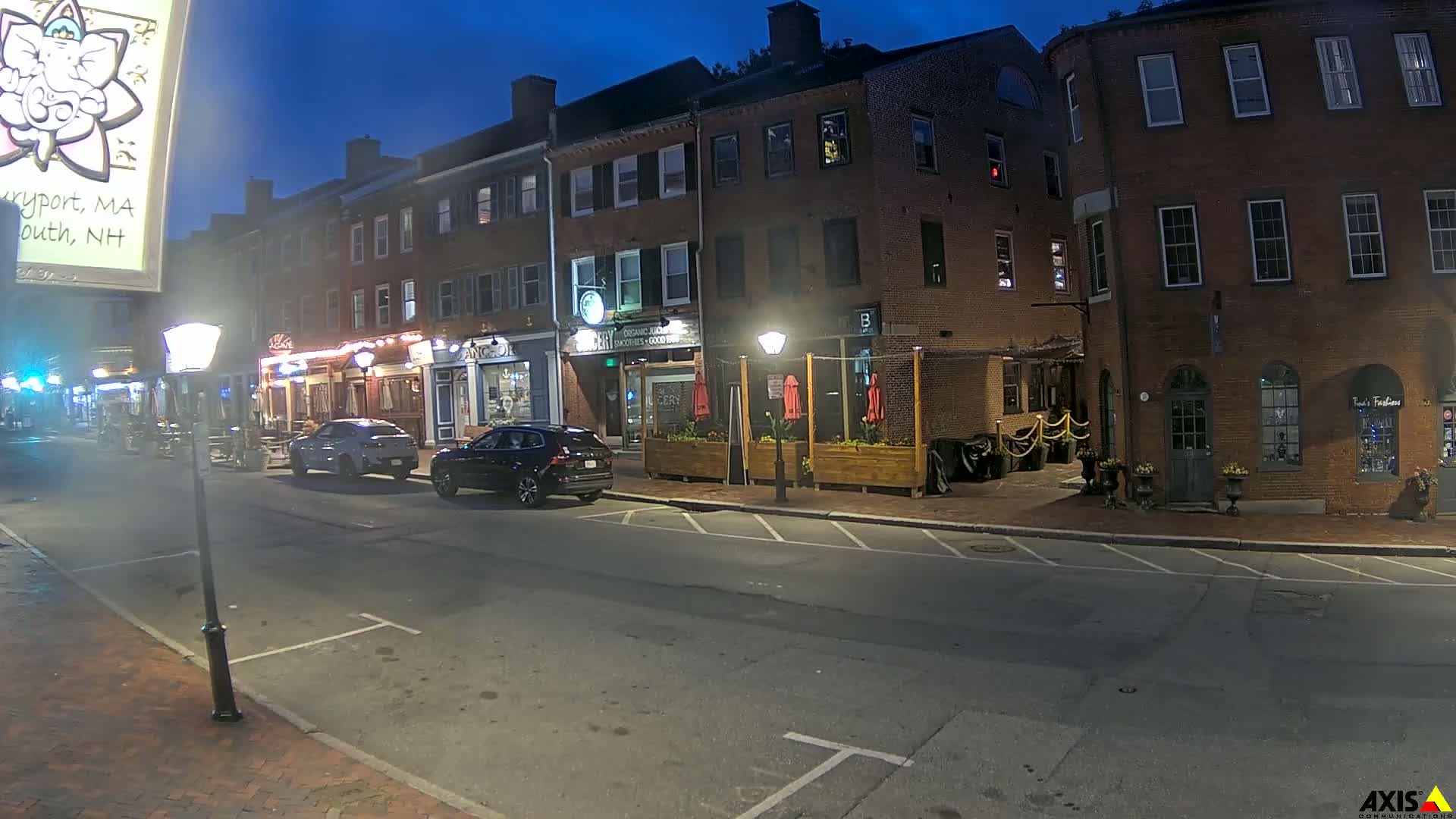 Newburyport, State Street South View Live Cam - Newburyport, Essex, Massachusetts, USA