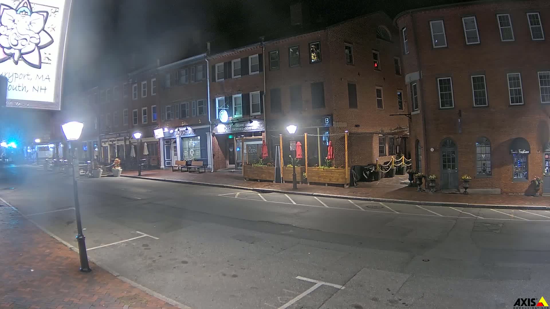 Newburyport, State Street South View Live Cam - Newburyport, Essex, Massachusetts, USA