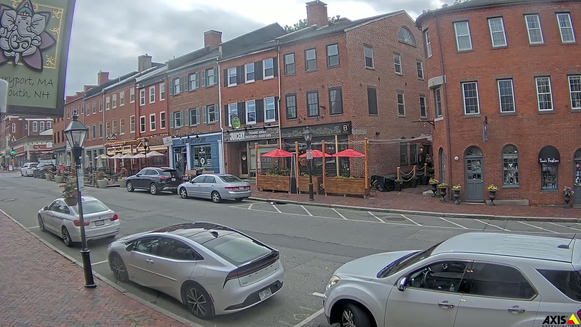 Newburyport, State Street South View Live Cam - Newburyport, Essex, Massachusetts, USA