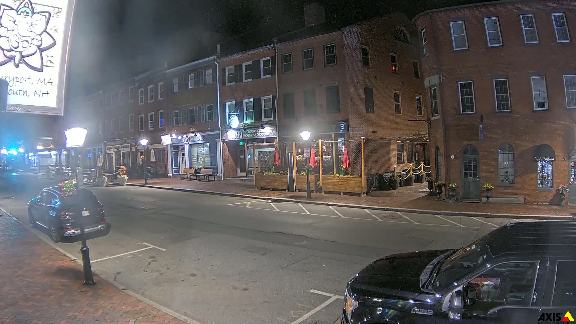 Newburyport, State Street South View Live Cam - Newburyport, Essex, Massachusetts, USA