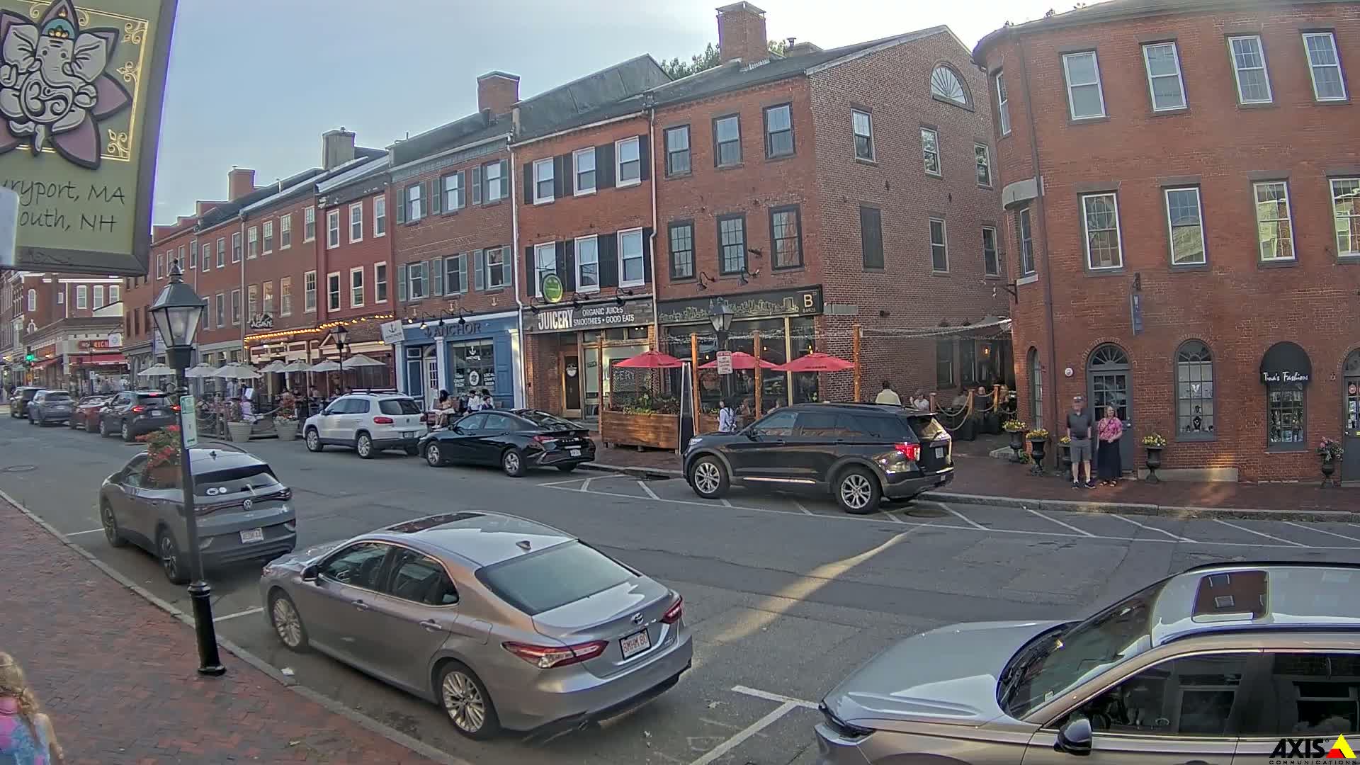 Newburyport, State Street South View Live Cam - Newburyport, Essex, Massachusetts, USA
