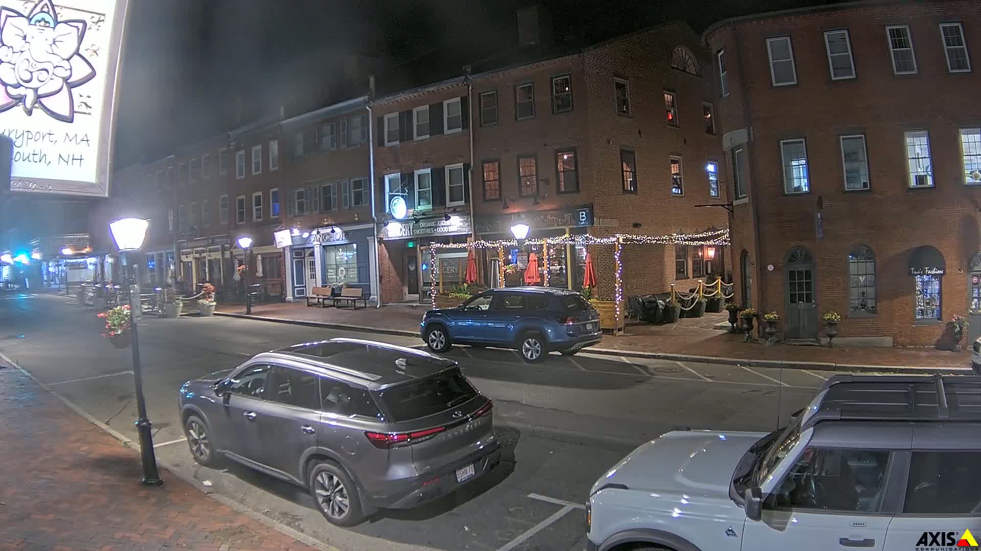 Newburyport, State Street South View Live Cam - Newburyport, Essex, Massachusetts, USA