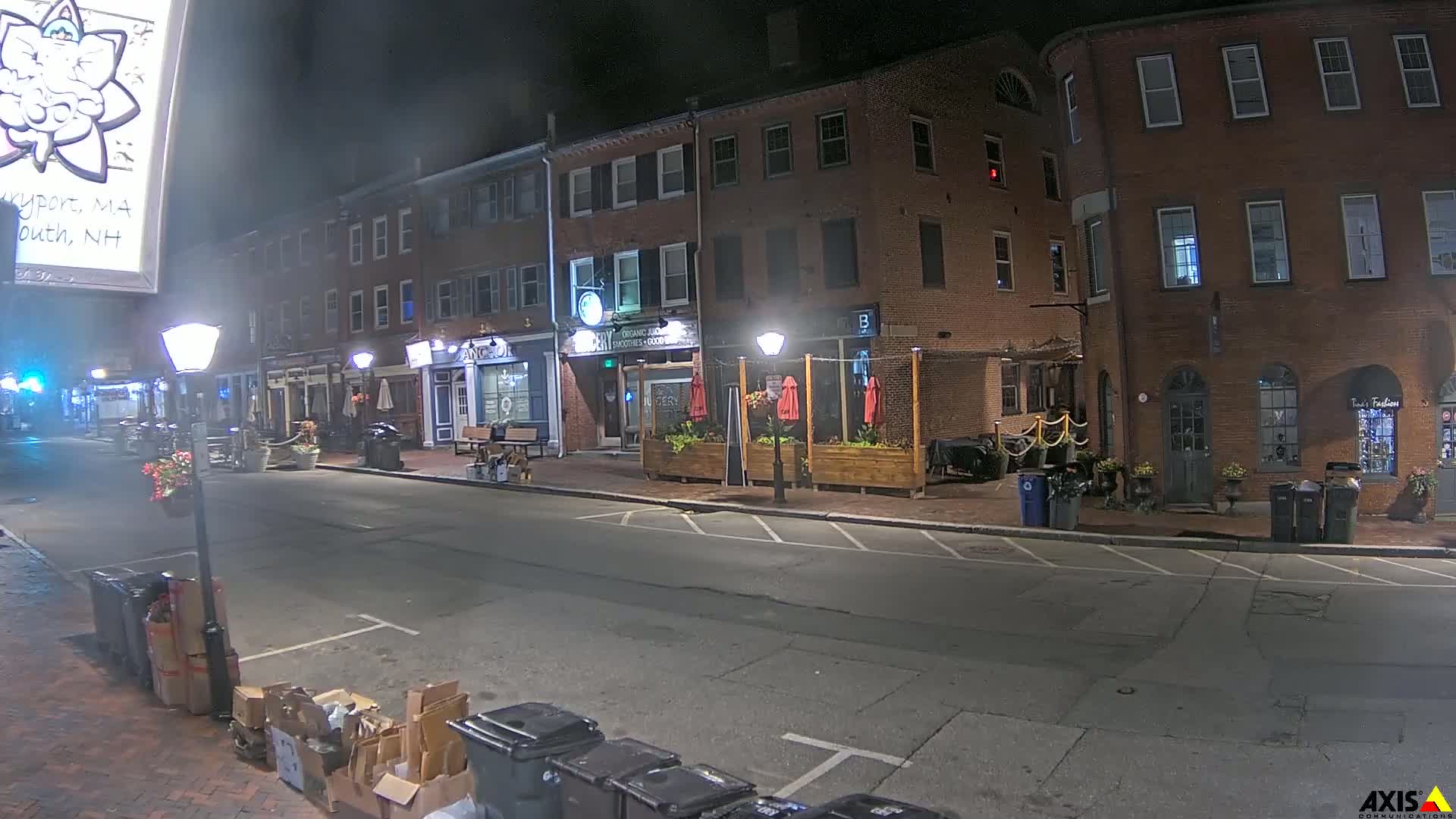 Newburyport, State Street South View Live Cam - Newburyport, Essex, Massachusetts, USA