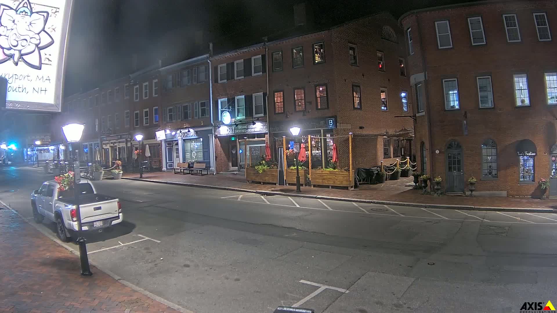 Newburyport, State Street South View Live Cam - Newburyport, Essex, Massachusetts, USA