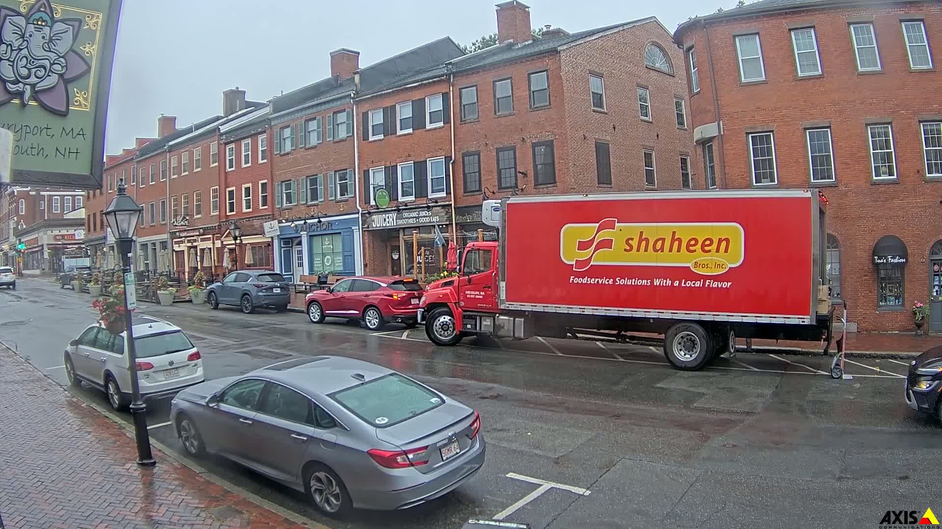 Newburyport, State Street South View Live Cam - Newburyport, Essex, Massachusetts, USA