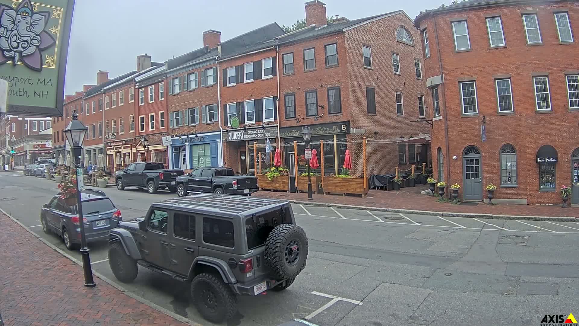 Newburyport, State Street South View Live Cam - Newburyport, Essex, Massachusetts, USA