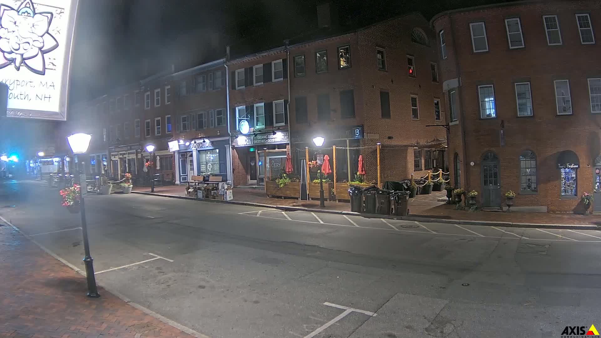Newburyport, State Street South View Live Cam - Newburyport, Essex, Massachusetts, USA