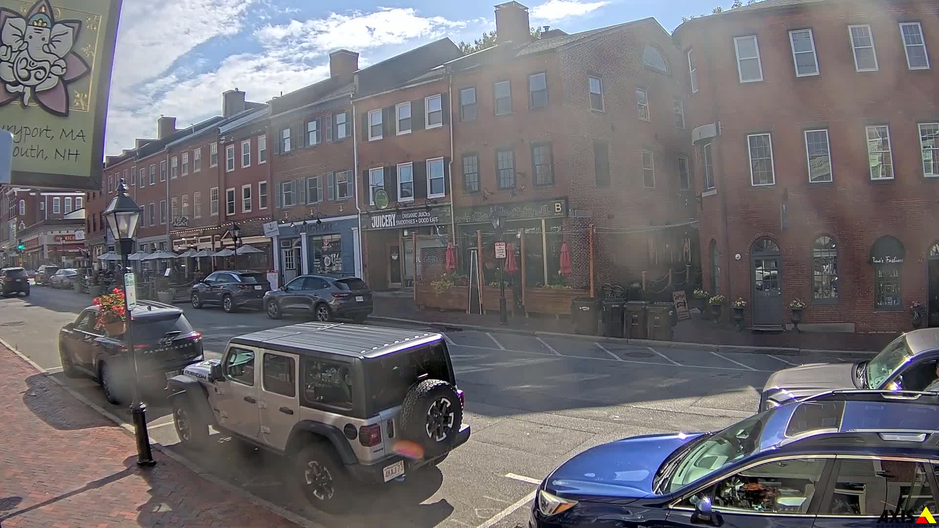 Newburyport, State Street South View Live Cam - Newburyport, Essex, Massachusetts, USA