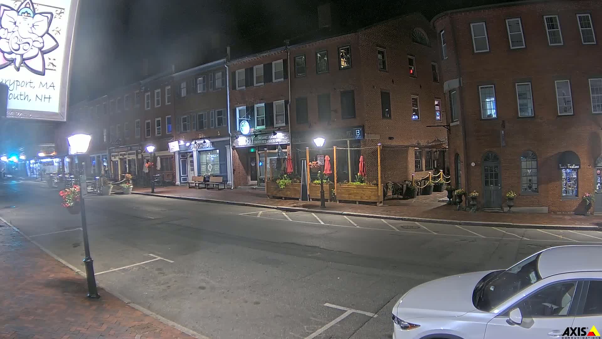 Newburyport, State Street South View Live Cam - Newburyport, Essex, Massachusetts, USA