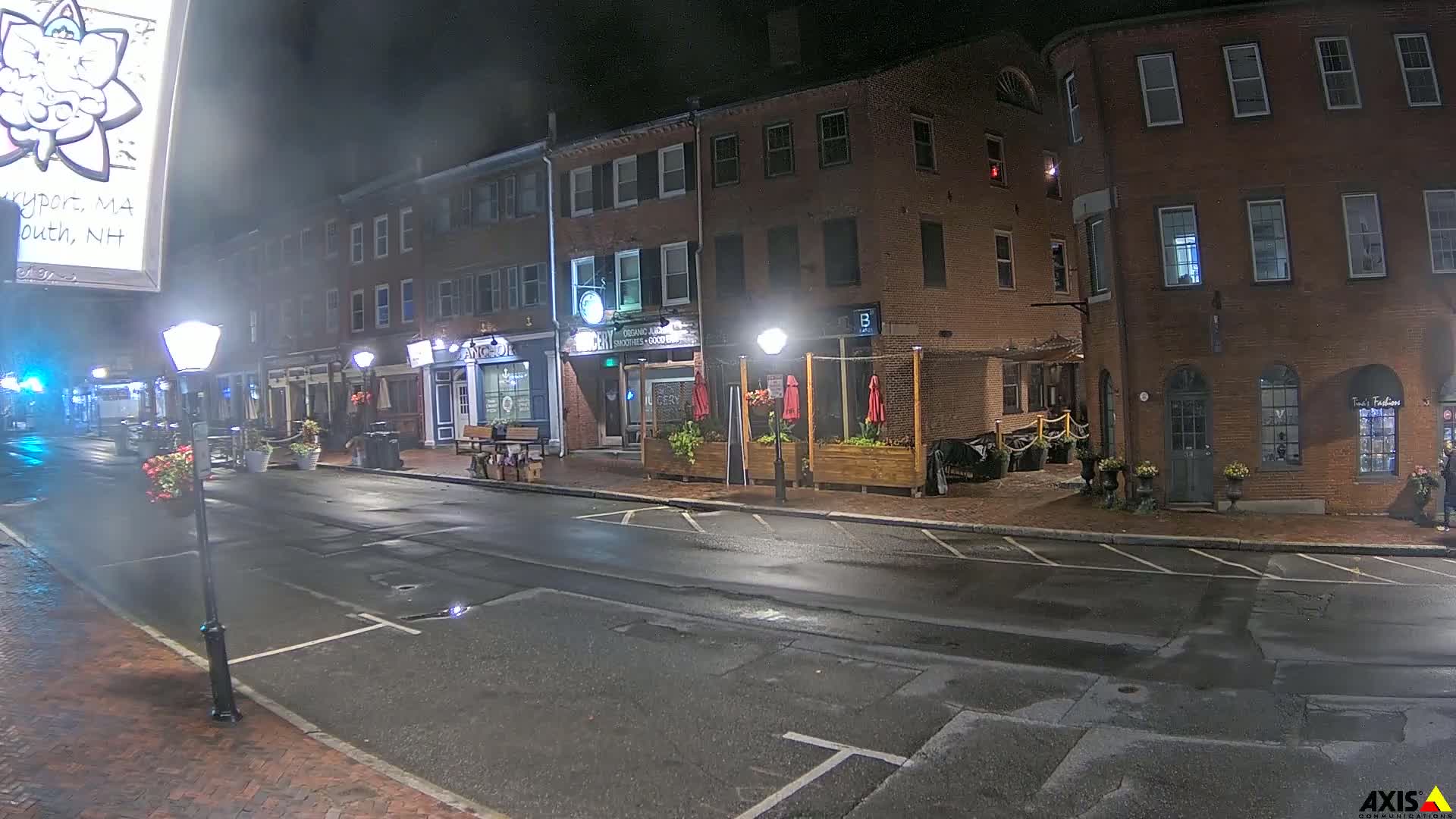 Newburyport, State Street South View Live Cam - Newburyport, Essex, Massachusetts, USA