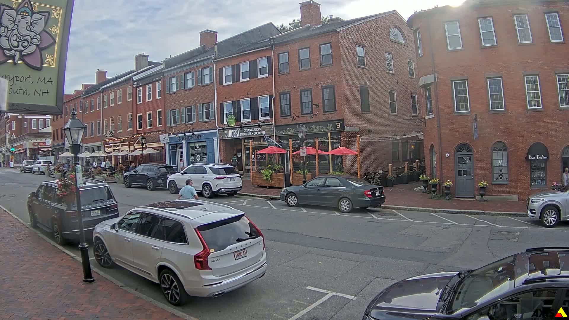 Newburyport, State Street South View Live Cam - Newburyport, Essex, Massachusetts, USA