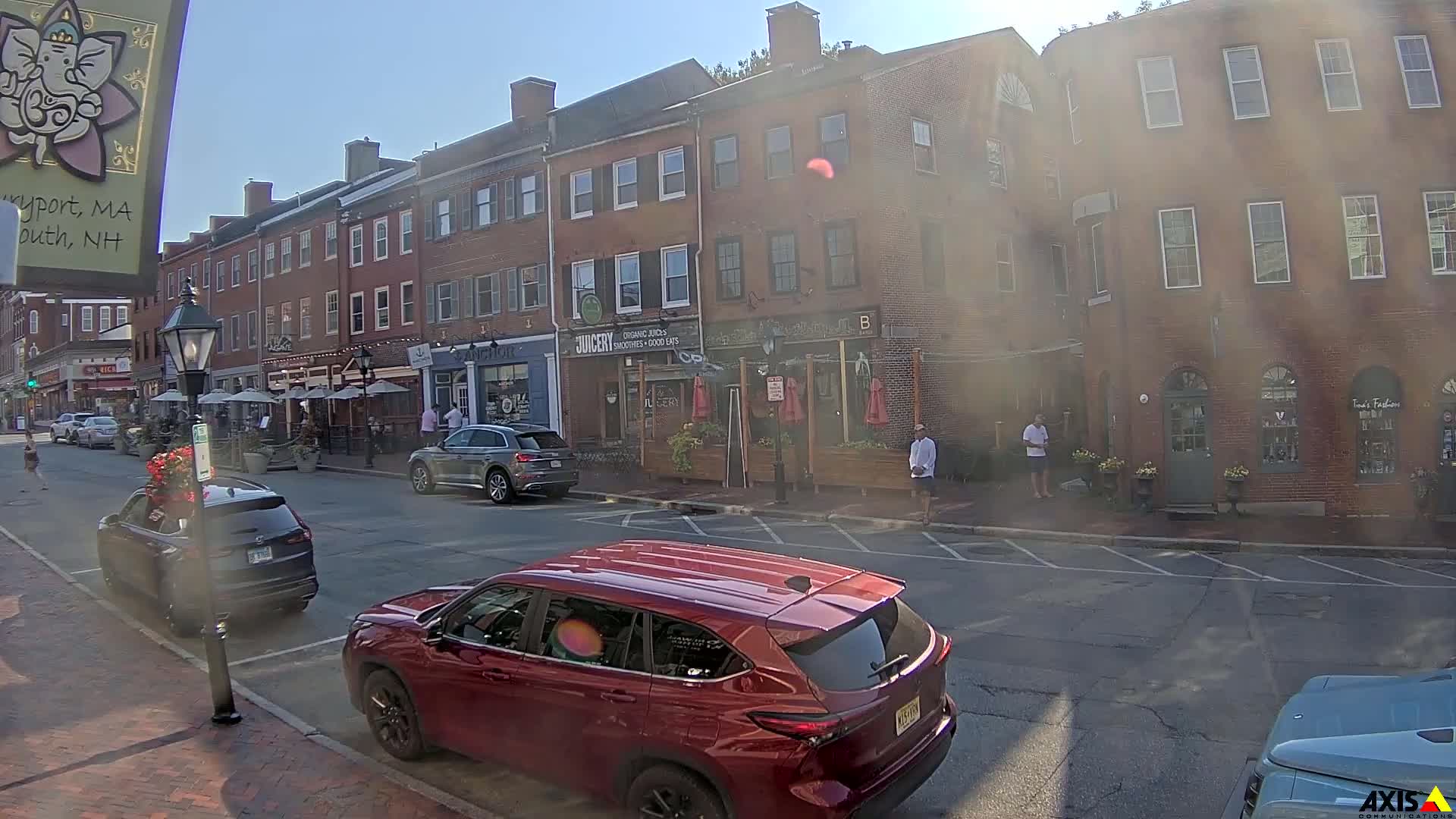 Newburyport, State Street South View Live Cam - Newburyport, Essex, Massachusetts, USA