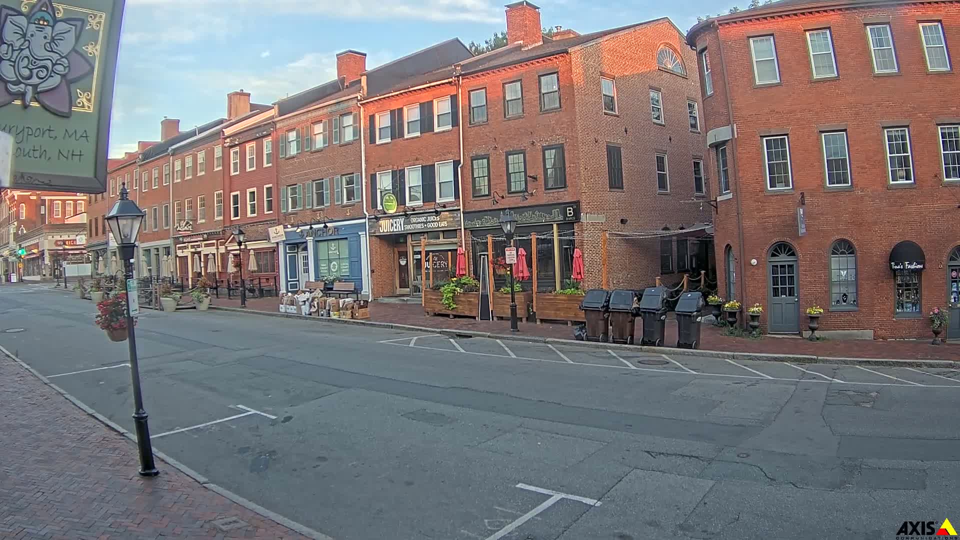 Newburyport, State Street South View Live Cam - Newburyport, Essex, Massachusetts, USA