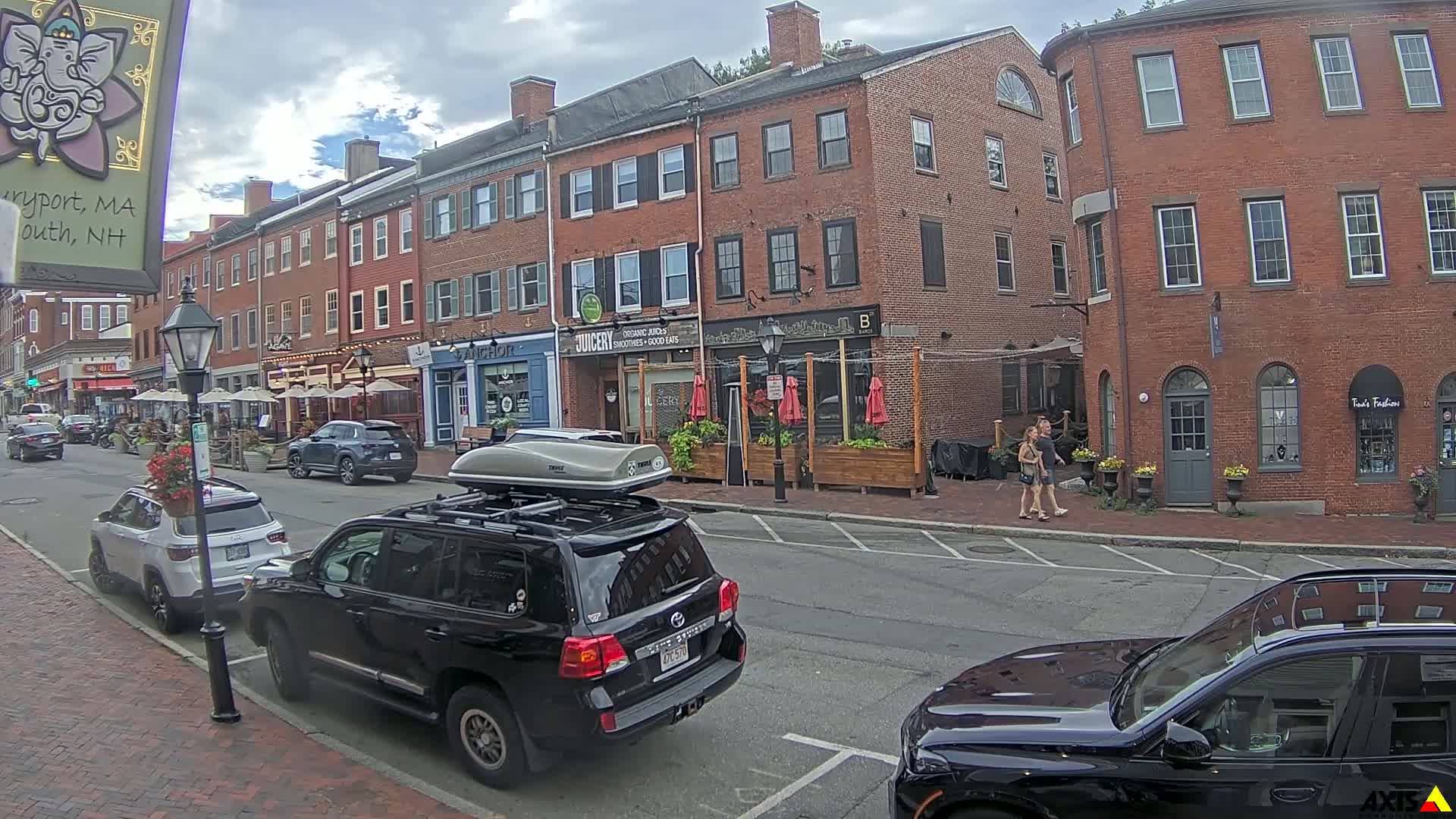 Newburyport, State Street South View Live Cam - Newburyport, Essex, Massachusetts, USA