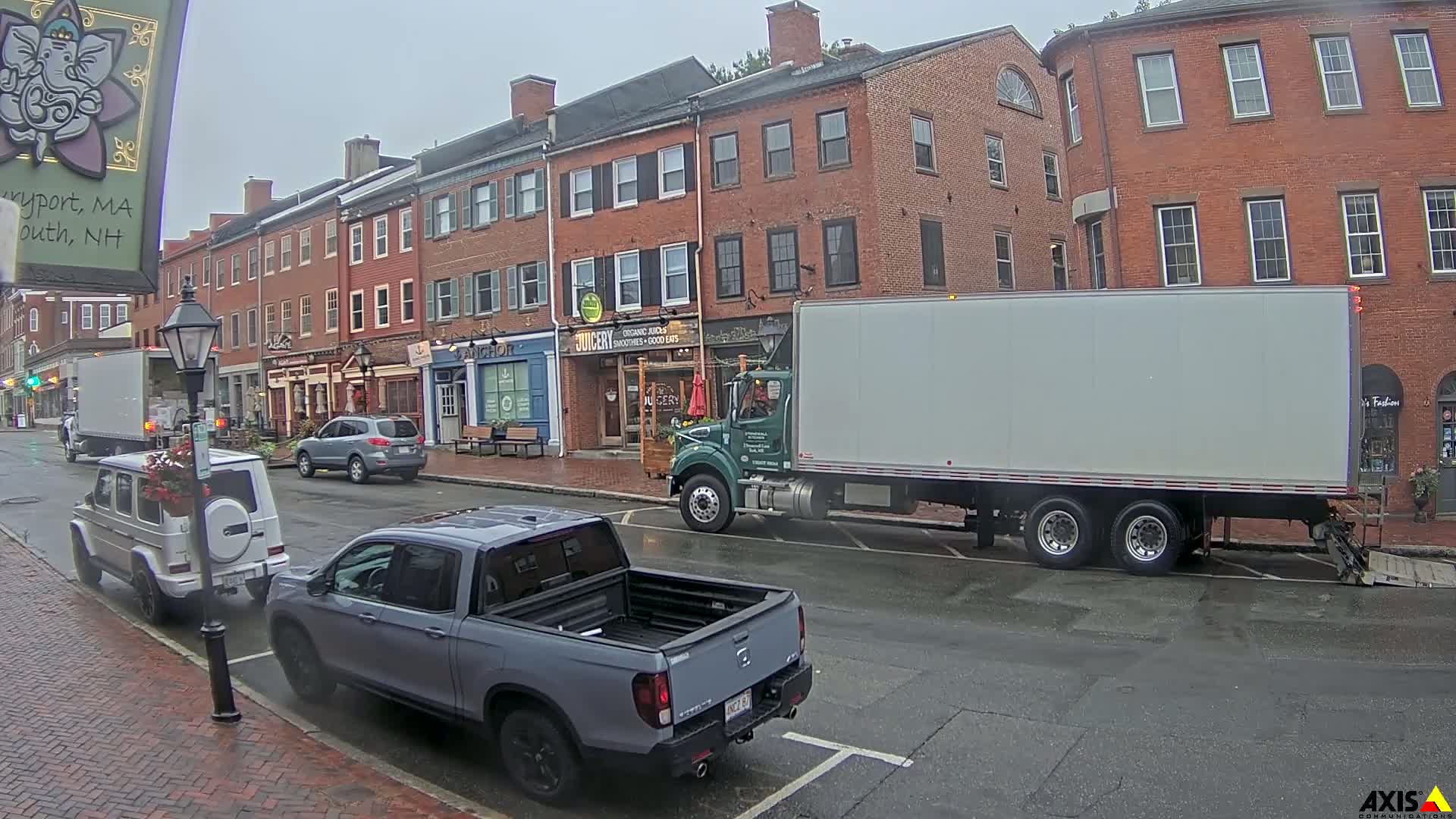 Newburyport, State Street South View Live Cam - Newburyport, Essex, Massachusetts, USA