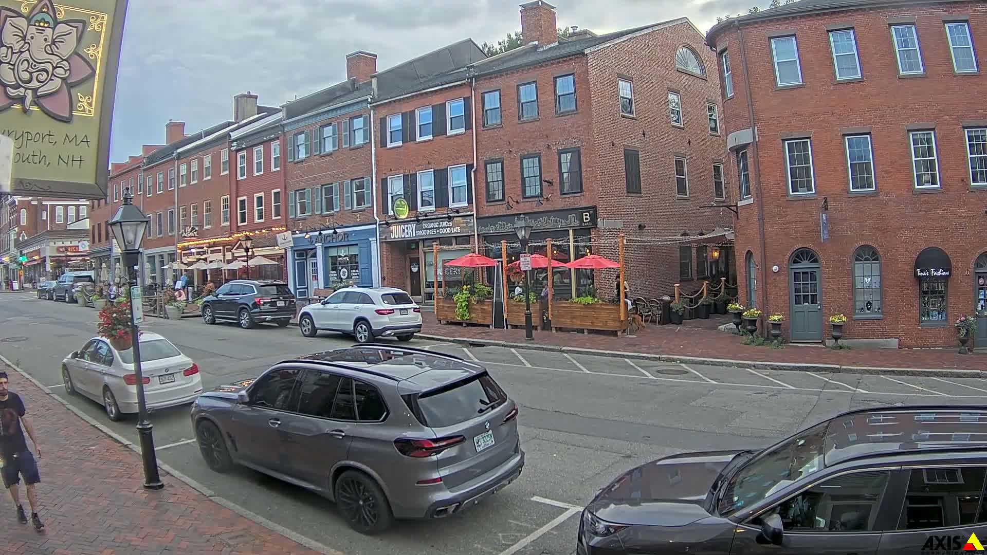 Newburyport, State Street South View Live Cam - Newburyport, Essex, Massachusetts, USA