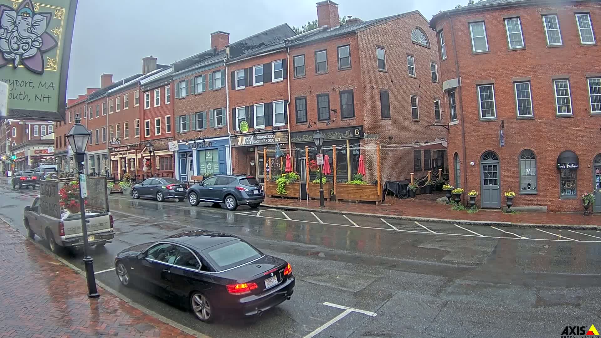 Newburyport, State Street South View Live Cam - Newburyport, Essex, Massachusetts, USA