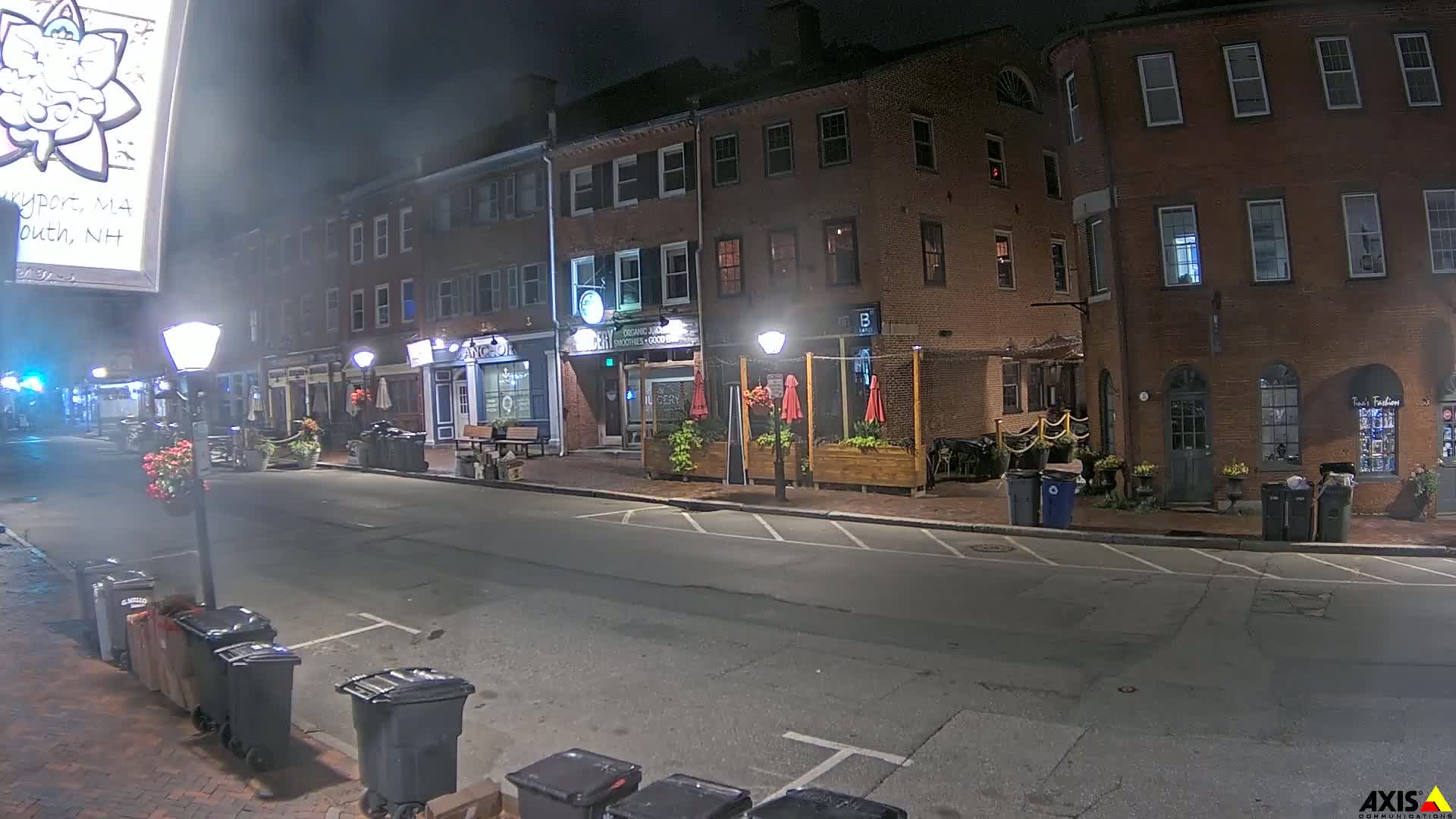 Newburyport, State Street South View Live Cam - Newburyport, Essex, Massachusetts, USA