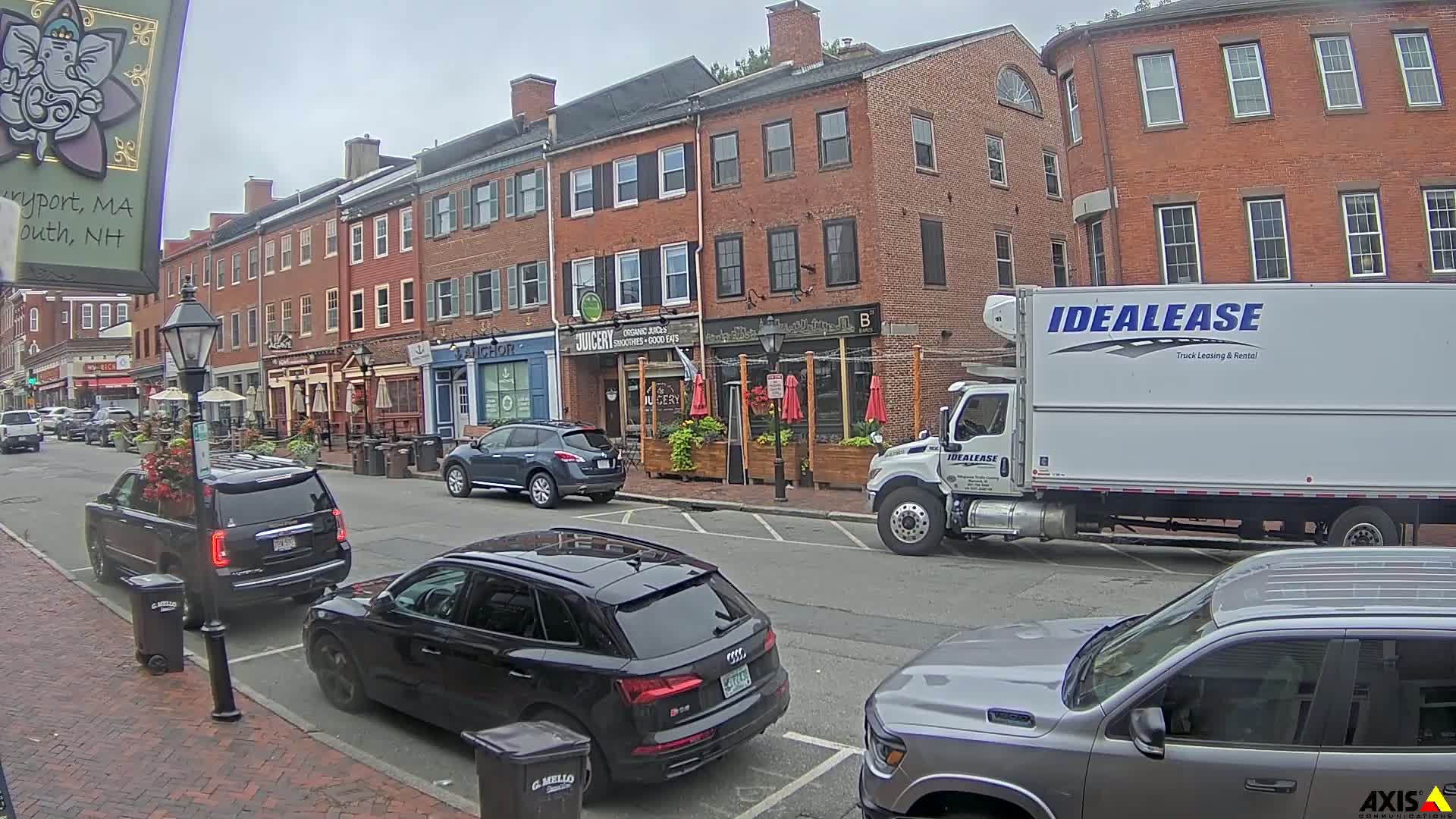 Newburyport, State Street South View Live Cam - Newburyport, Essex, Massachusetts, USA