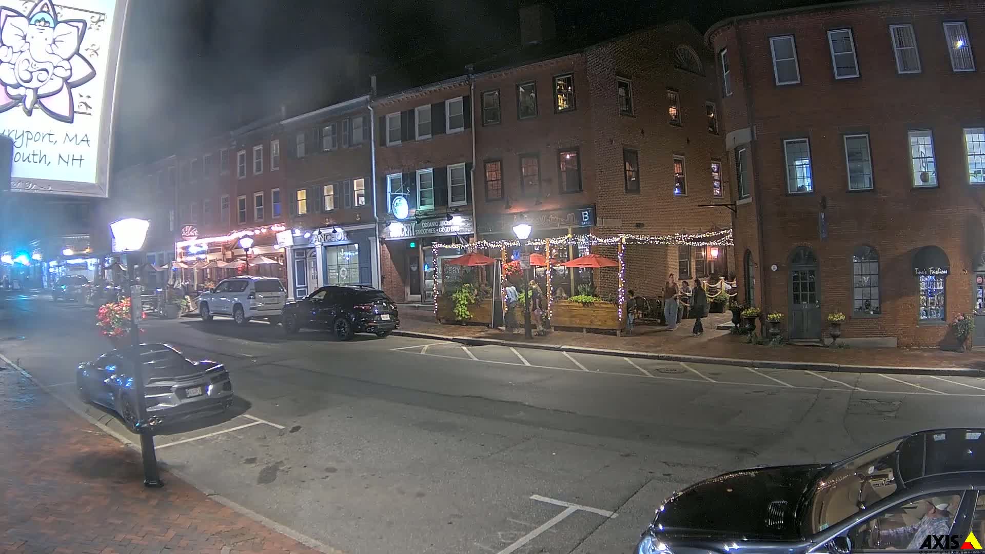 Newburyport, State Street South View Live Cam - Newburyport, Essex, Massachusetts, USA