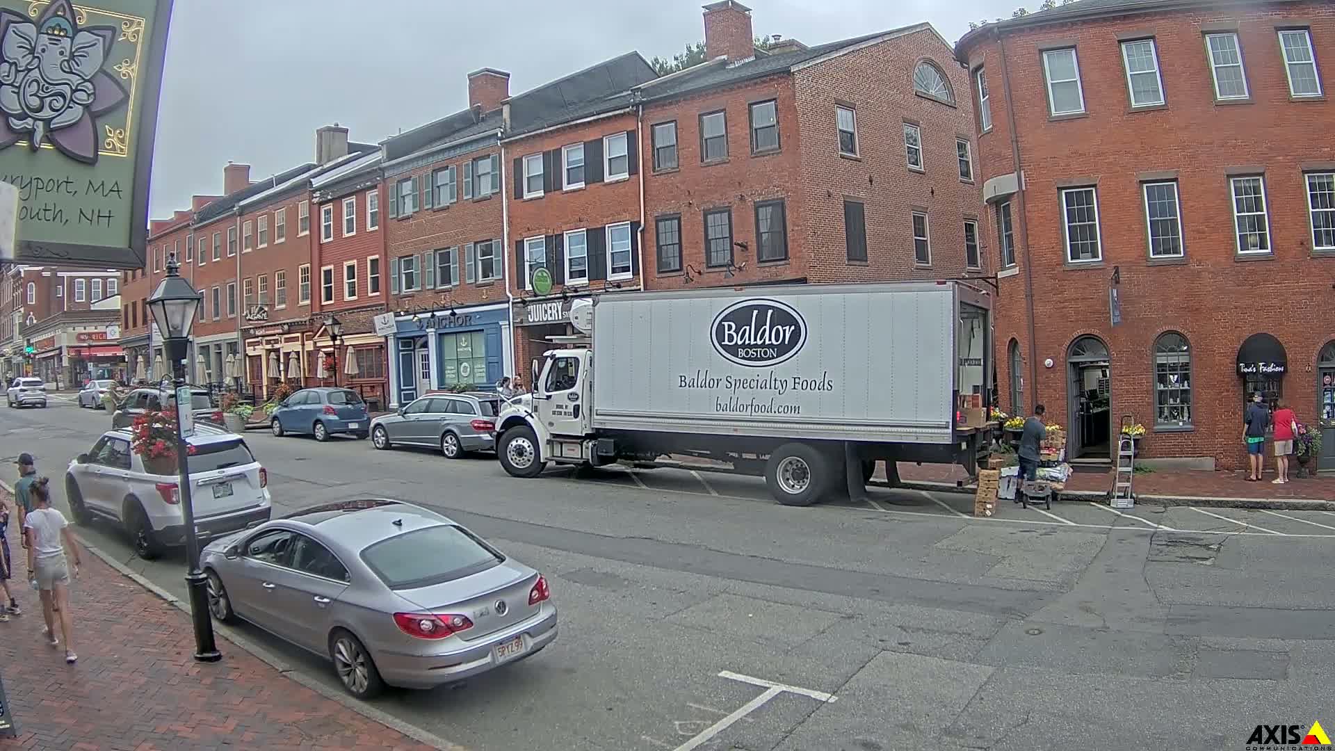 Newburyport, State Street South View Live Cam - Newburyport, Essex, Massachusetts, USA