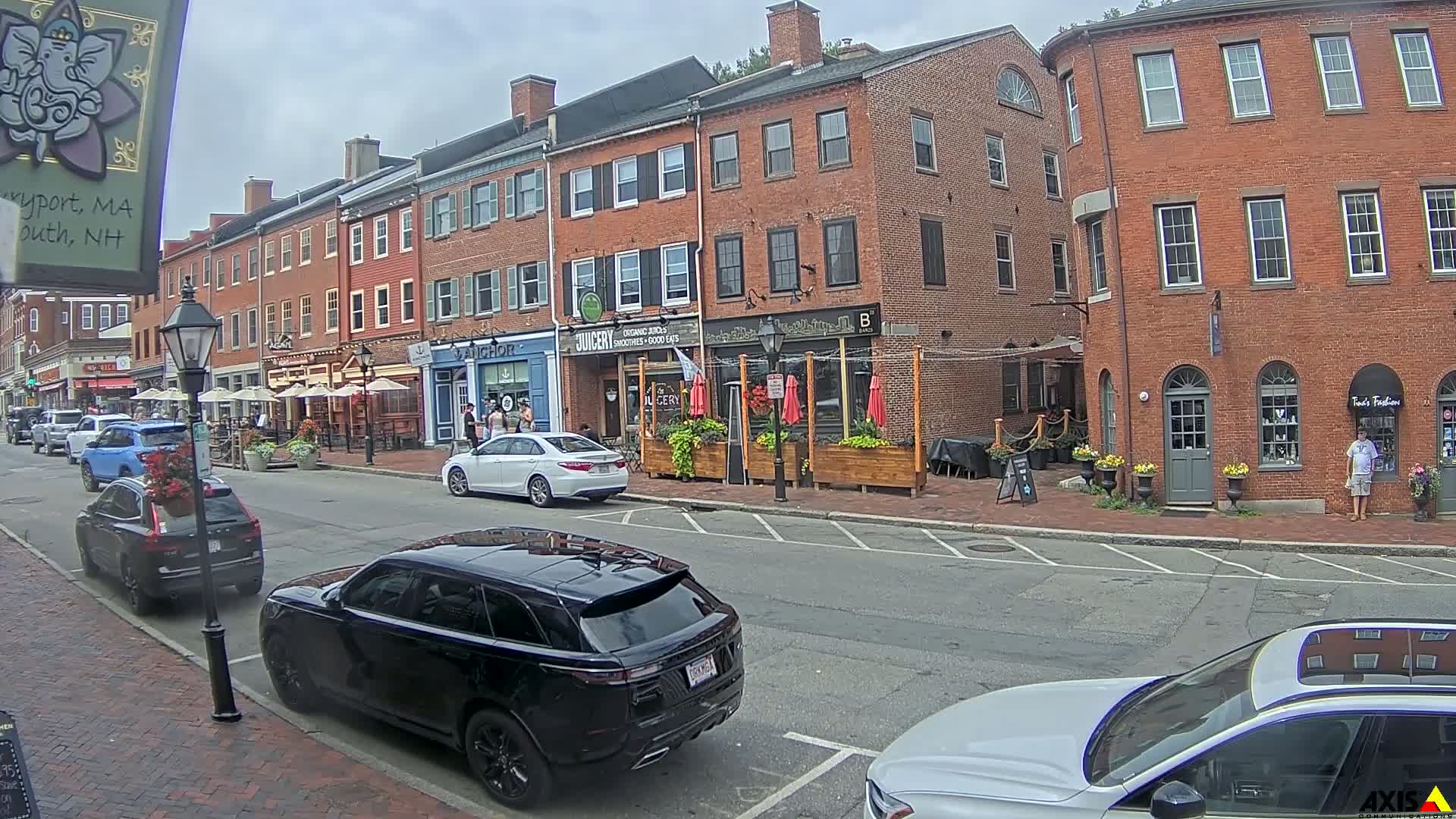 Newburyport, State Street South View Live Cam - Newburyport, Essex, Massachusetts, USA