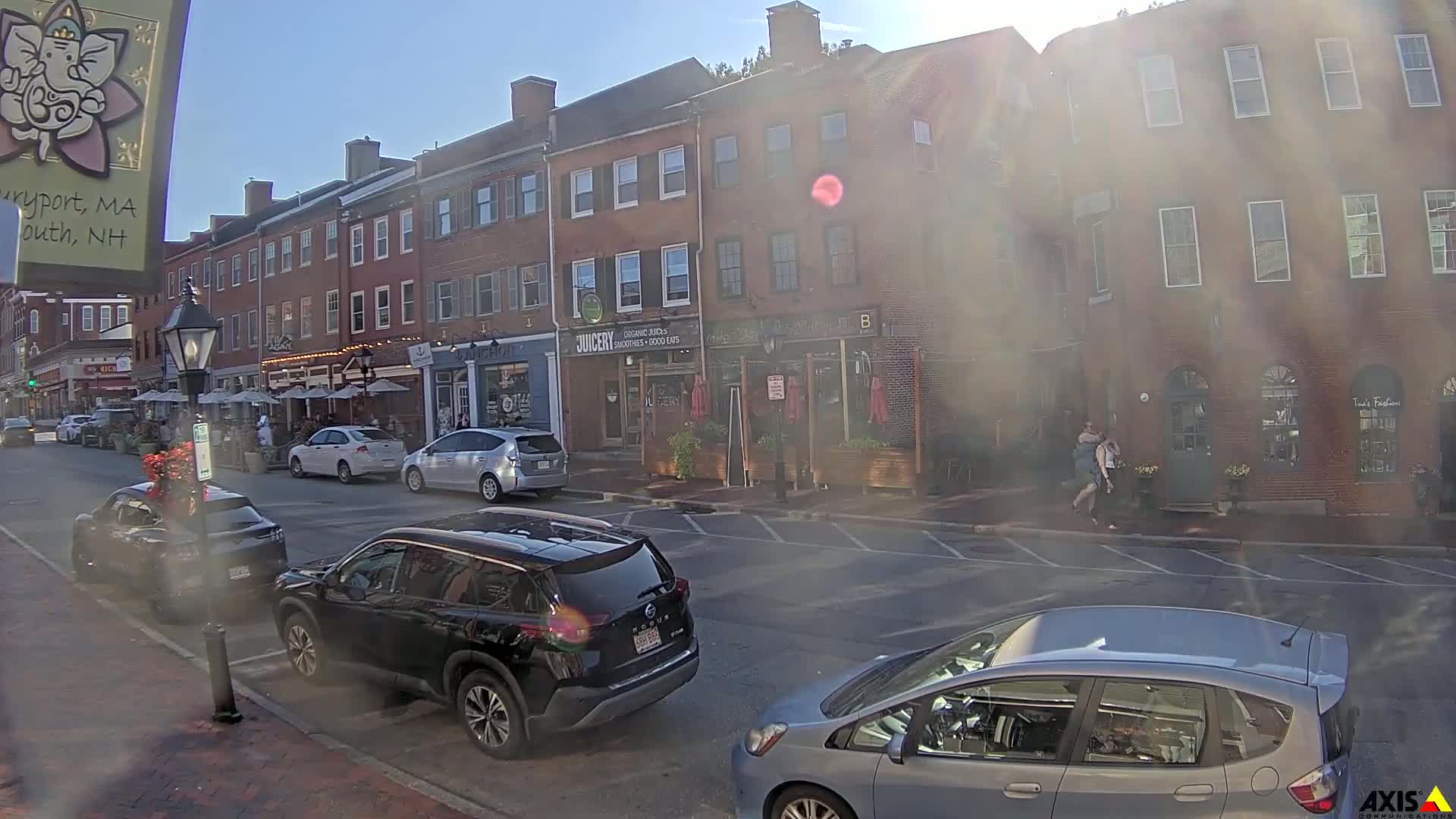 Newburyport, State Street South View Live Cam - Newburyport, Essex, Massachusetts, USA