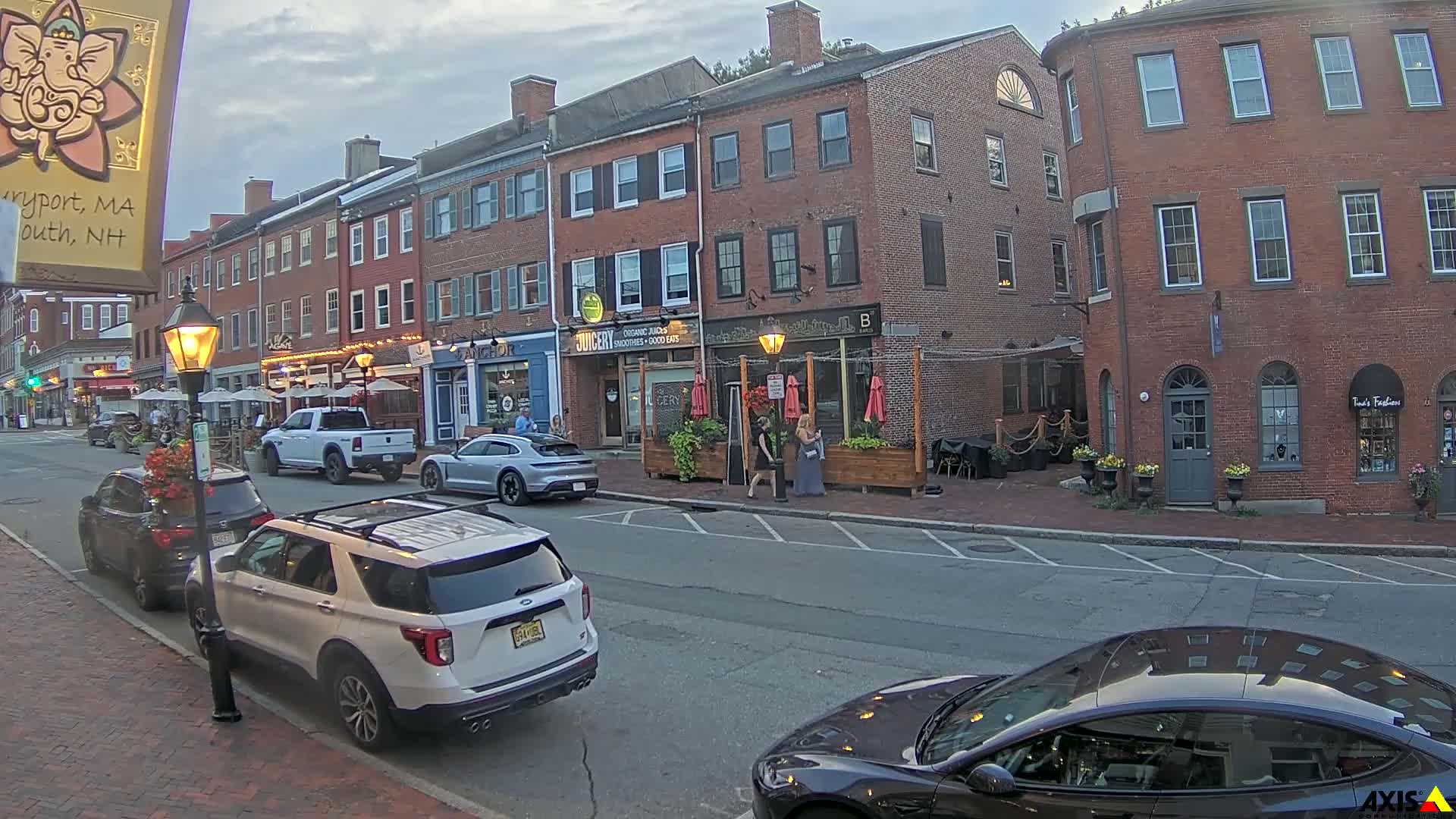 Newburyport, State Street South View Live Cam - Newburyport, Essex, Massachusetts, USA
